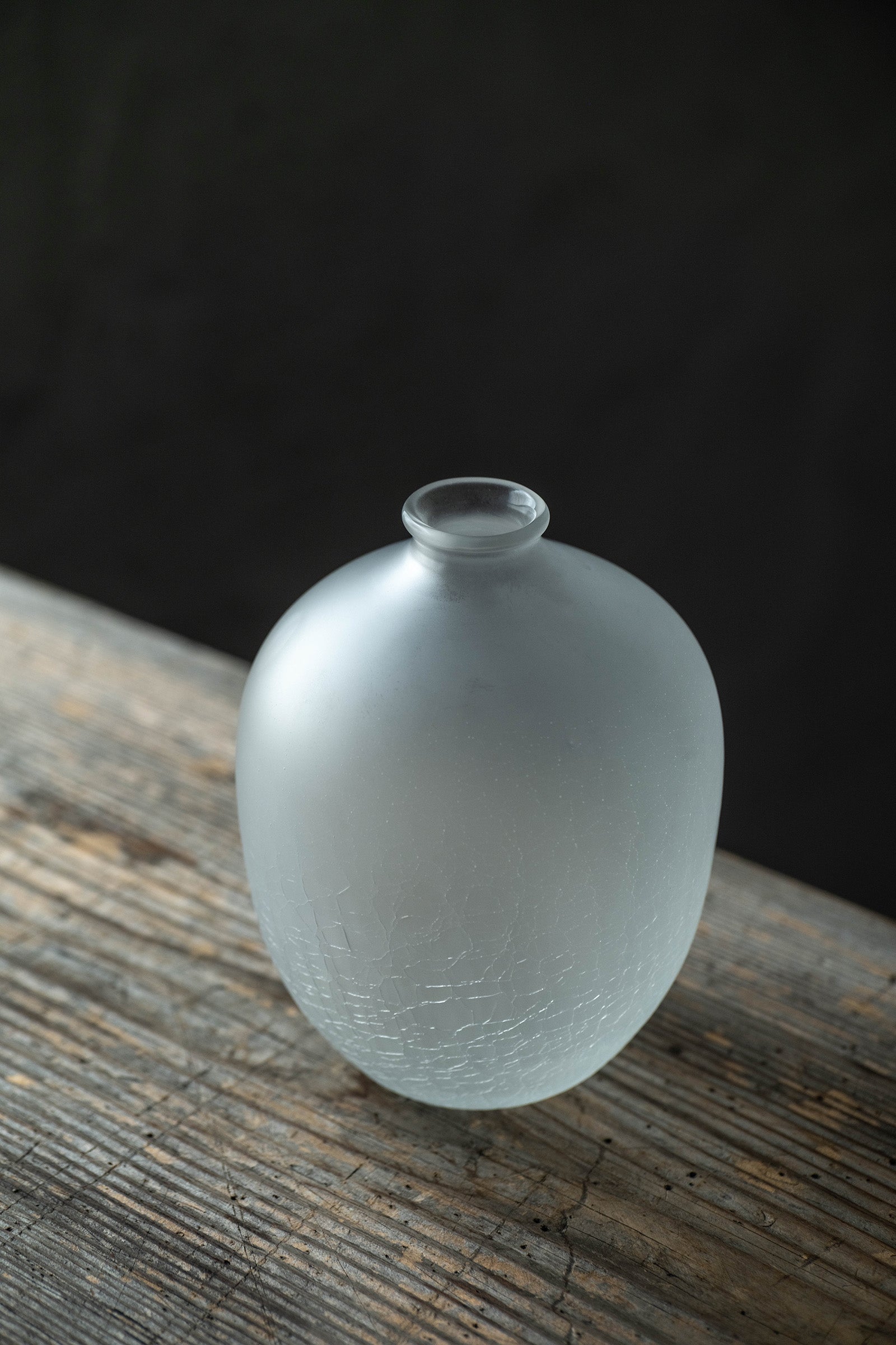 西垣 聡 ice crack flower vase 中 21