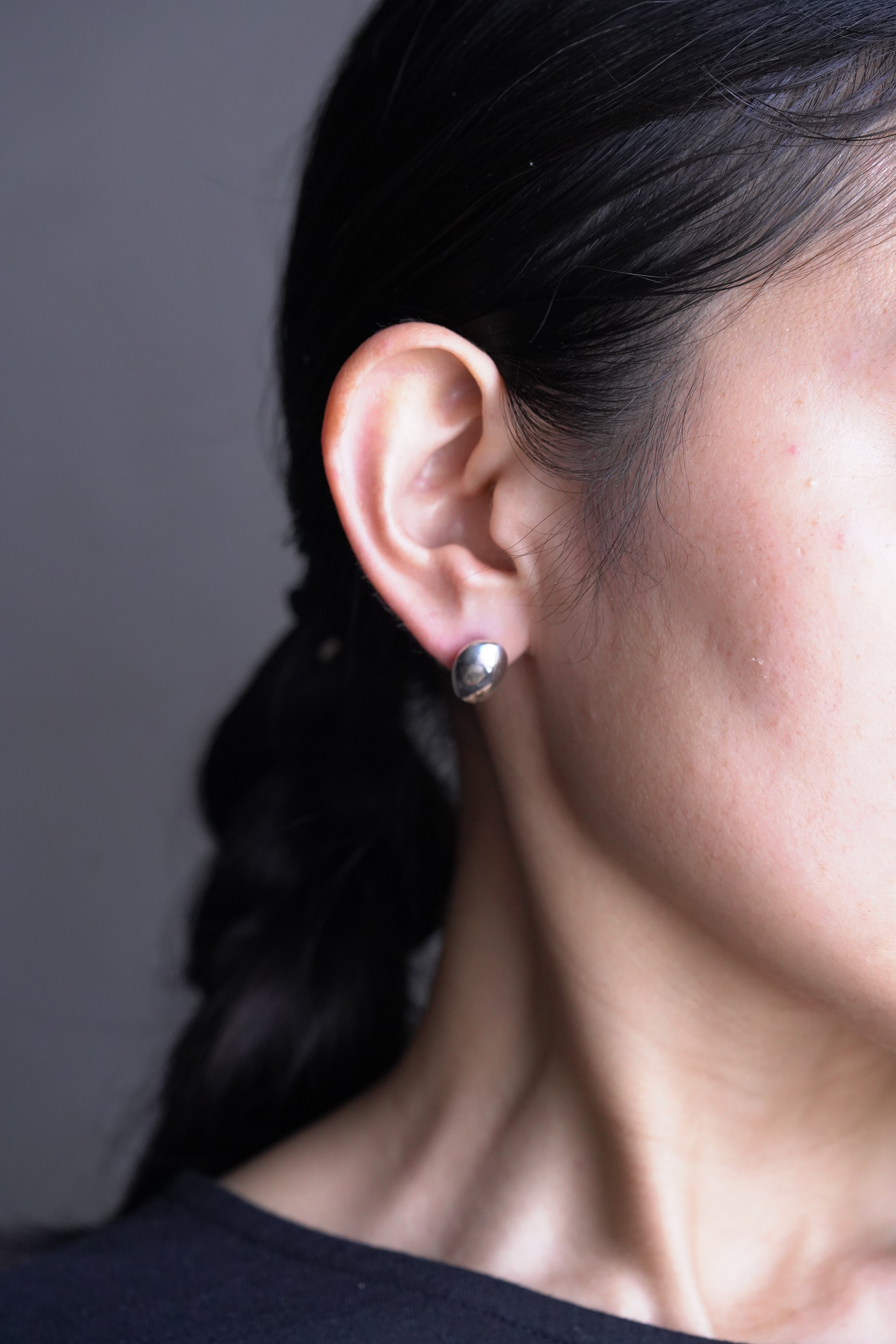 silver earring -2 (single)