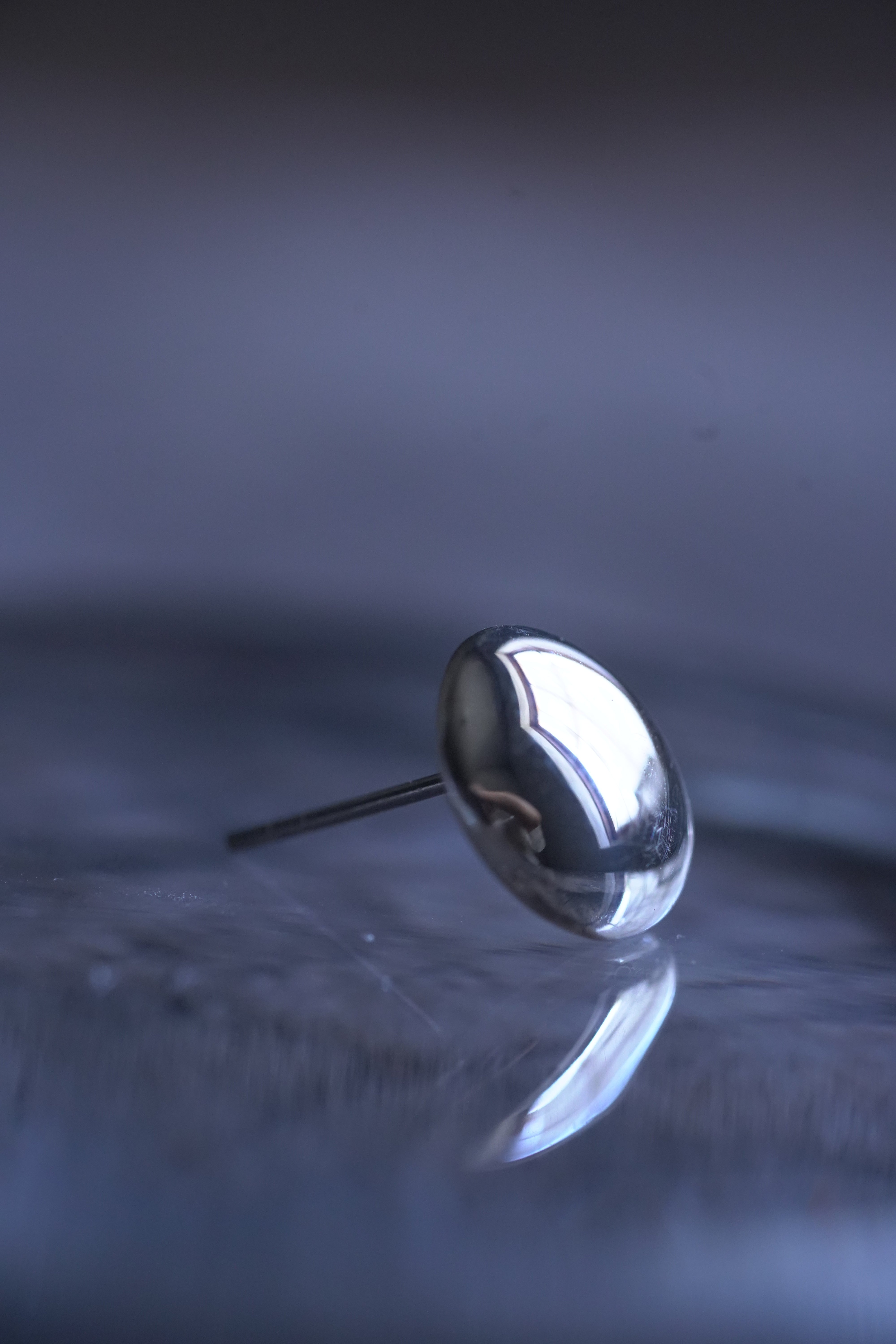 silver earring -1 (single)