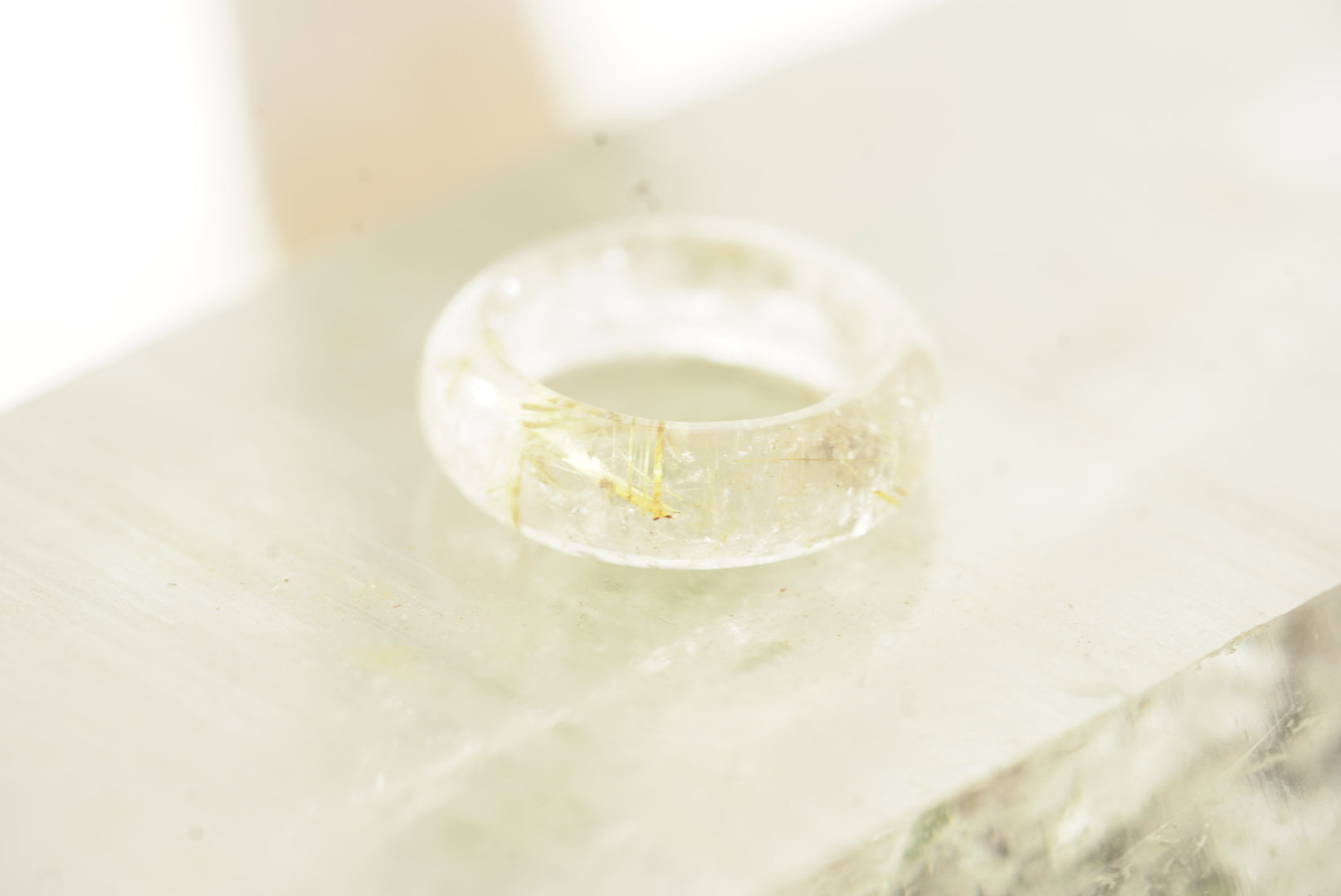 rutile quartz ring (flat) #12 森村さま専用ページ