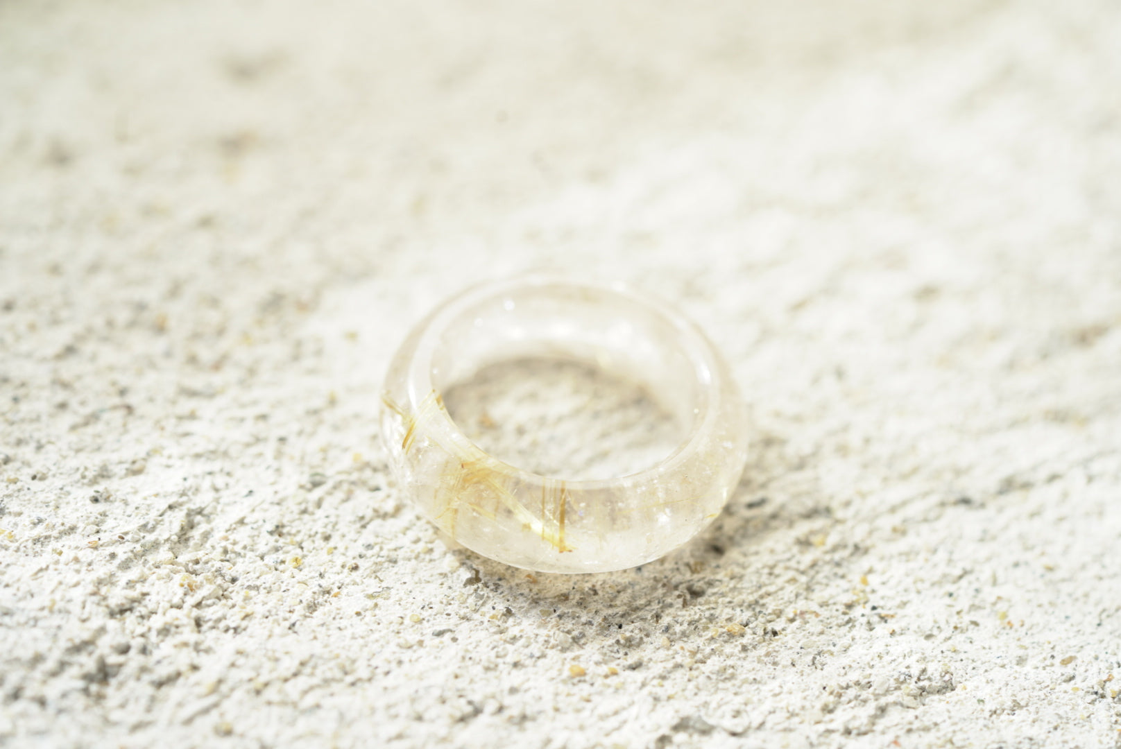 rutile quartz ring (flat) #12 森村さま専用ページ