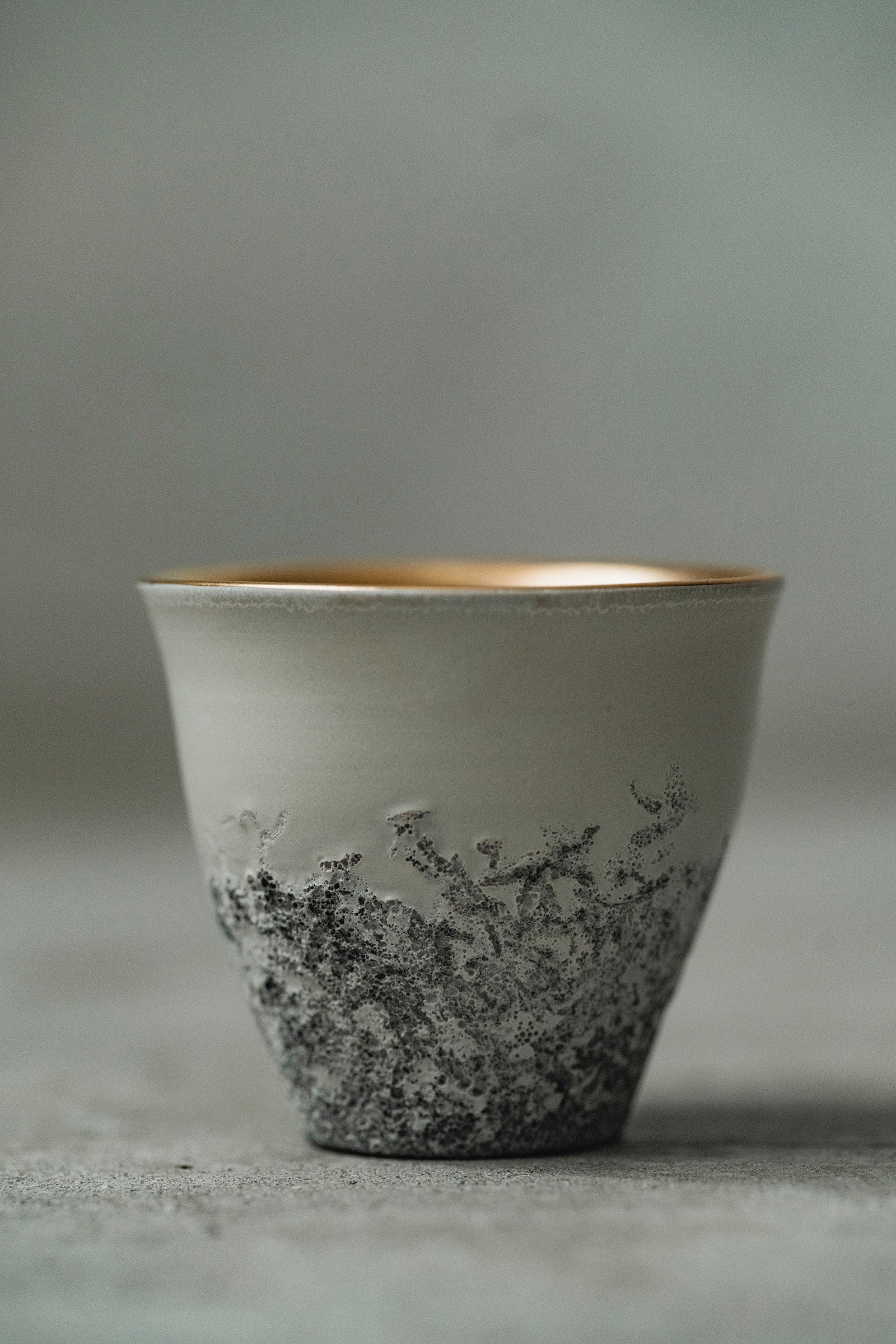 Ryuta Fukumura Silver Carbide Flower Vase 57
