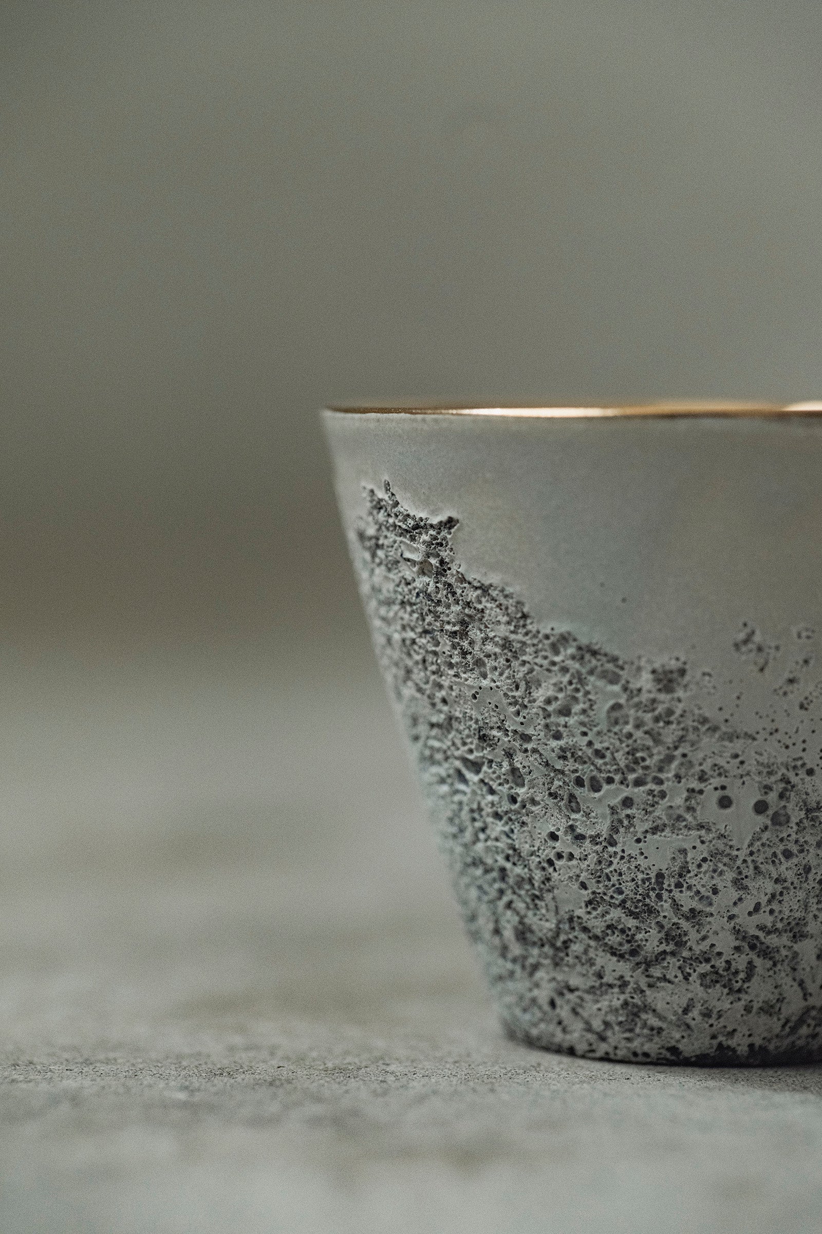 Ryuta Fukumura Silver Carbide Flower Vase 57
