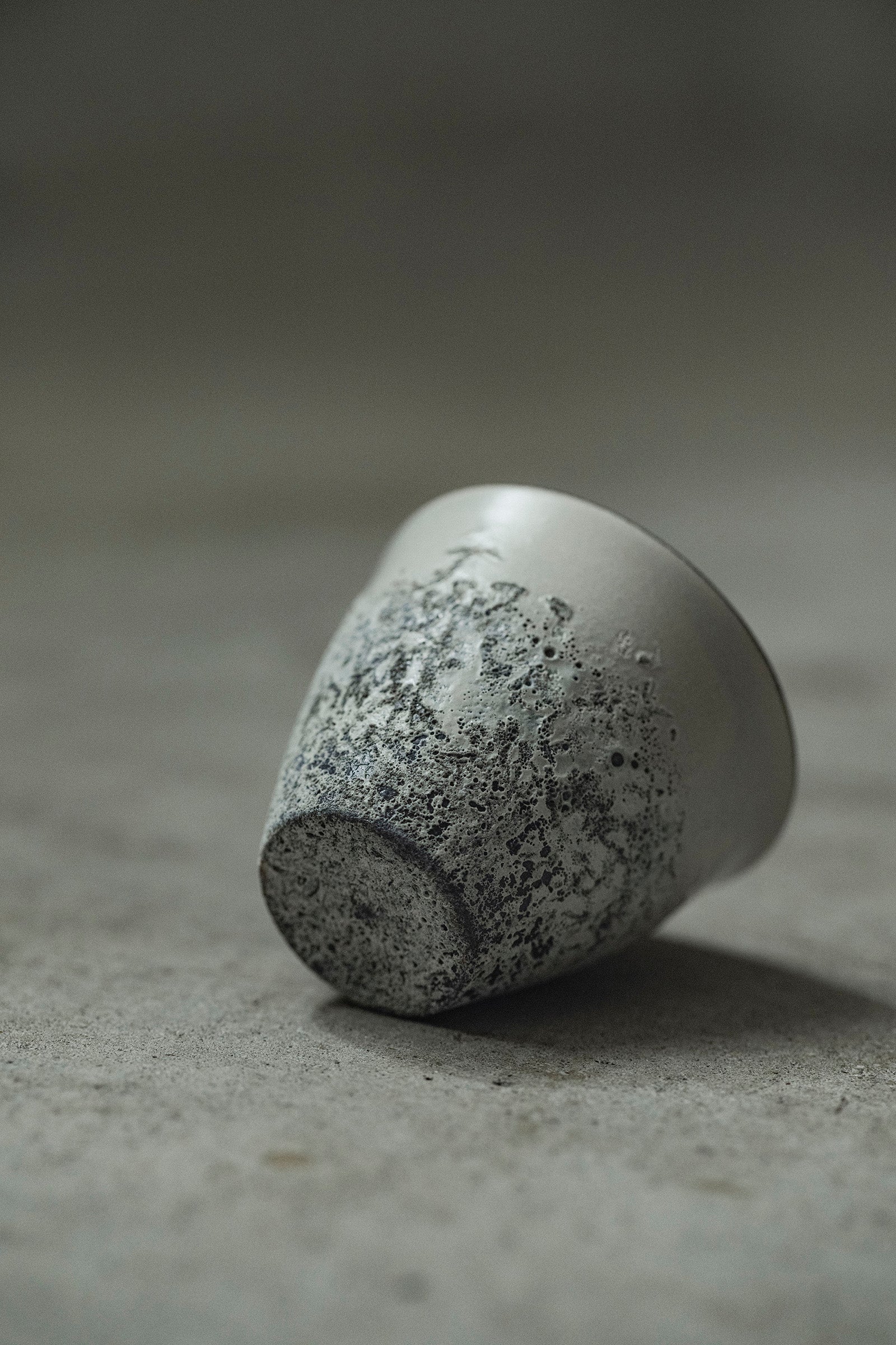 Ryuta Fukumura Silver Carbide Flower Vase 57
