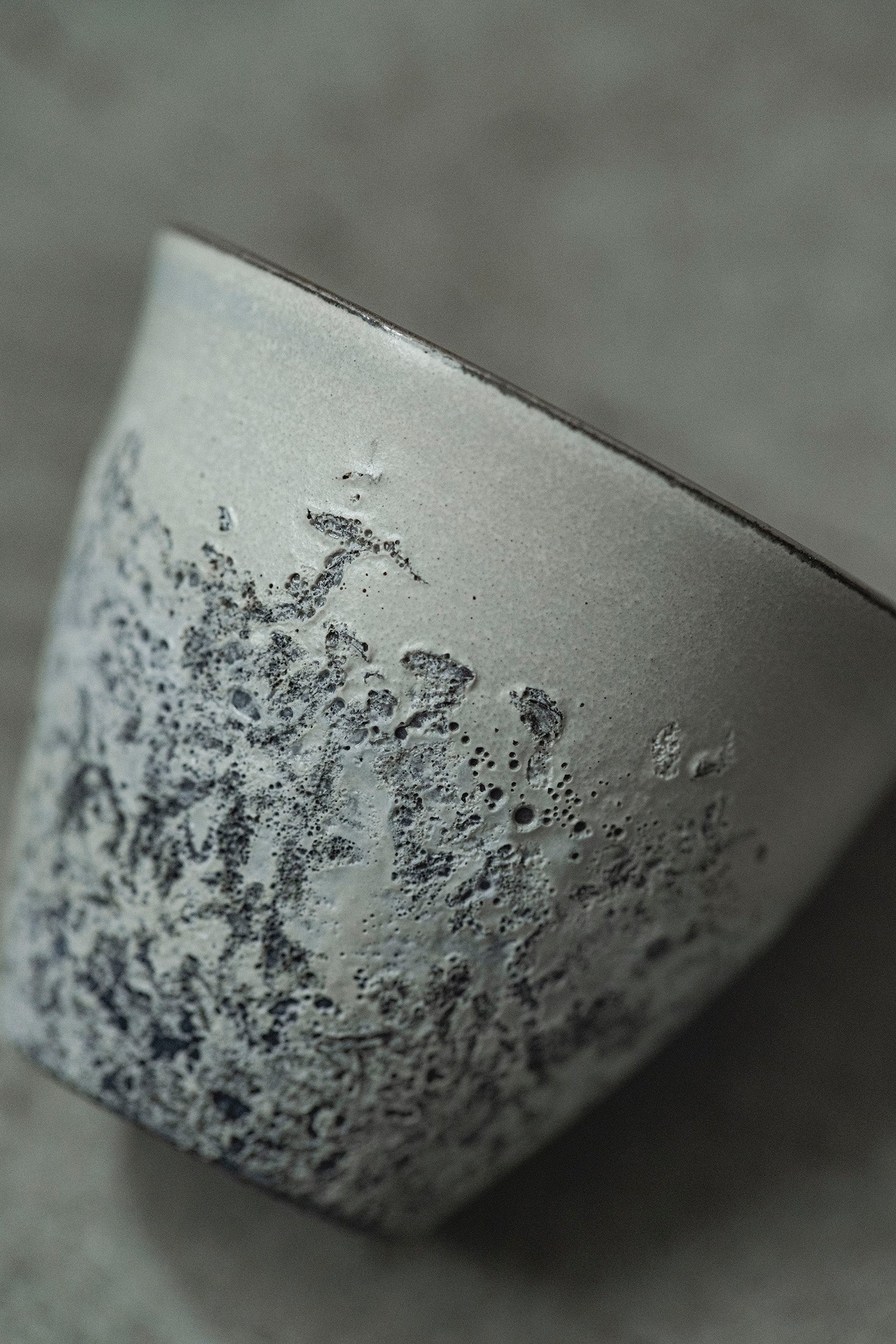 Ryuta Fukumura Silver Carbide Flower Vase 57