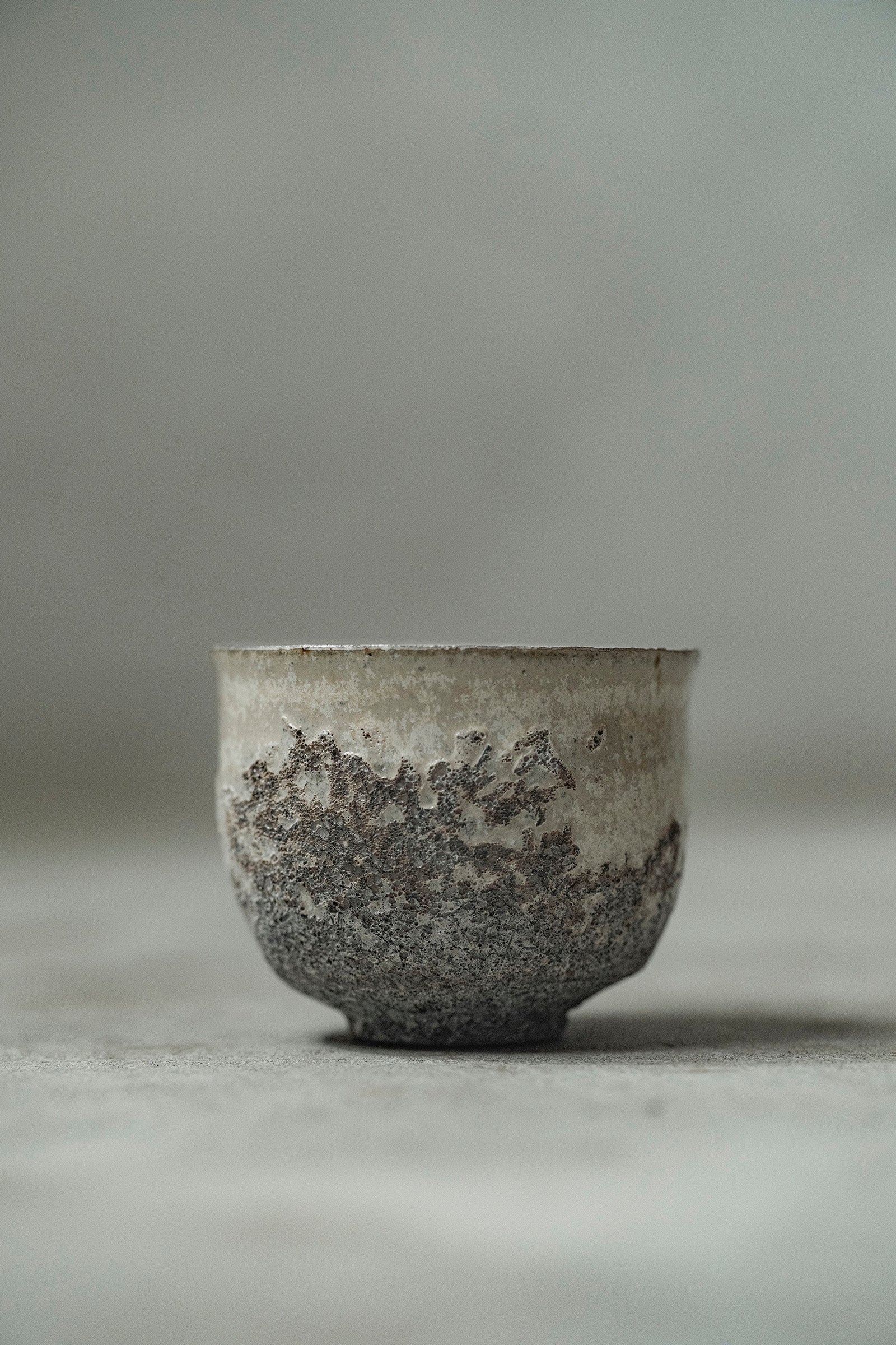 Ryuta Fukumura Silver Carbide Flower Vase 57