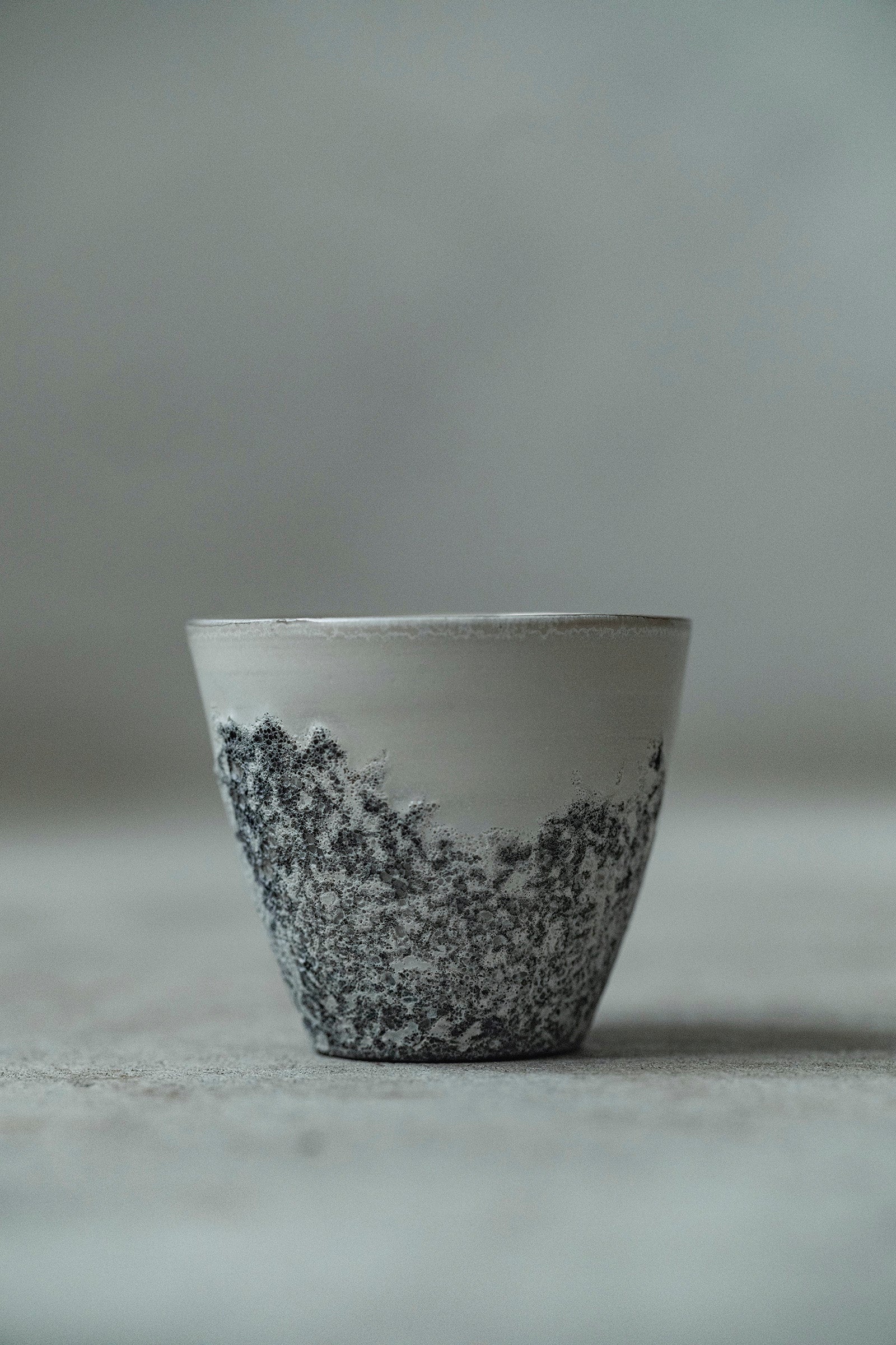 Ryuta Fukumura Silver Carbide Flower Vase 57