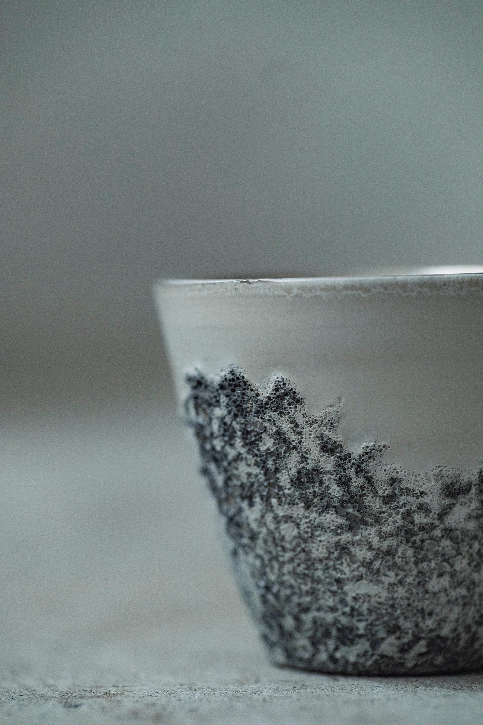 Ryuta Fukumura Silver Carbide Flower Vase 57