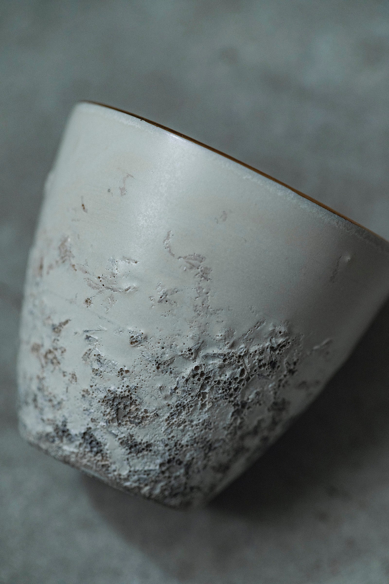 Ryuta Fukumura Silver Carbide Flower Vase 57