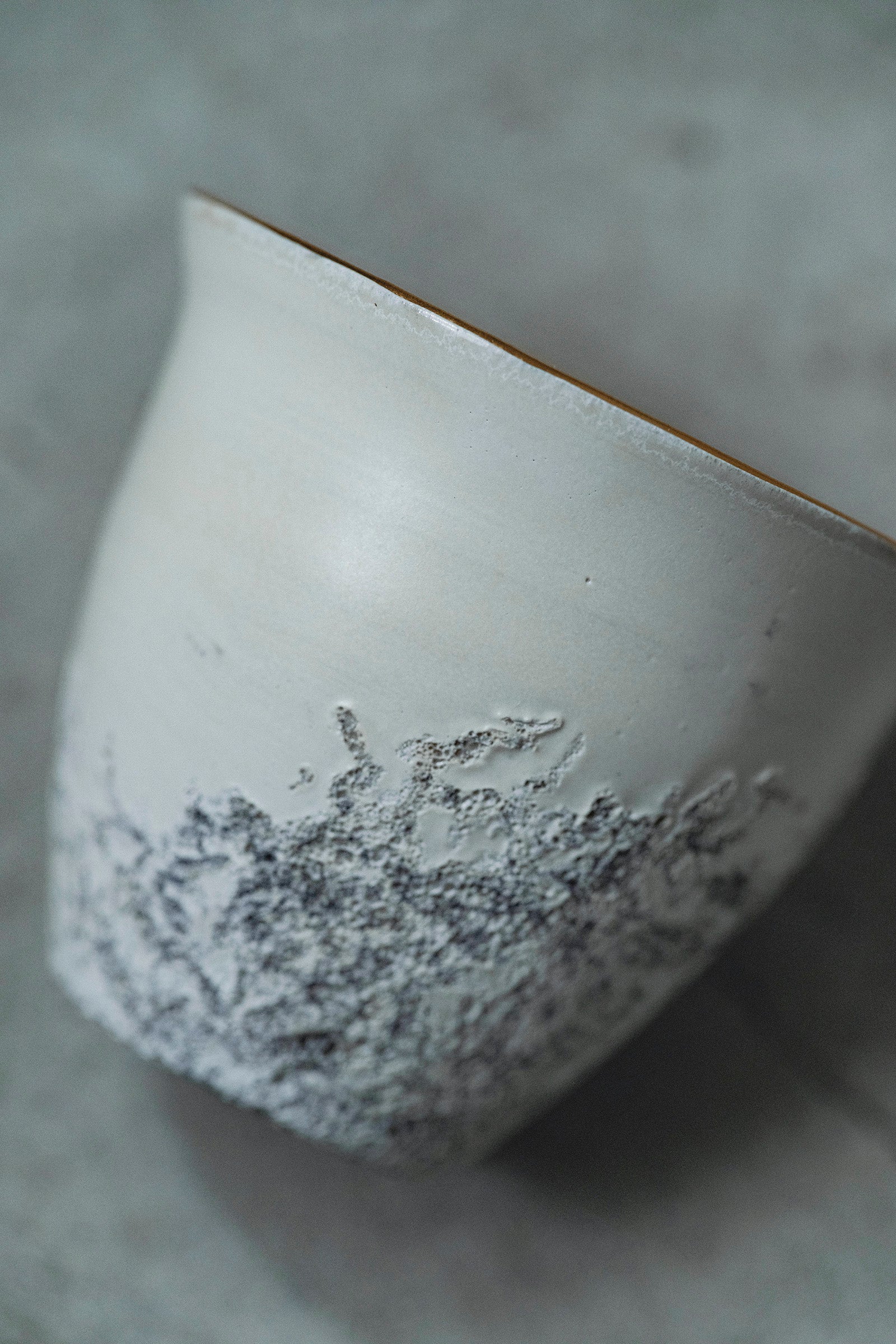 Ryuta Fukumura Silver Carbide Flower Vase 57