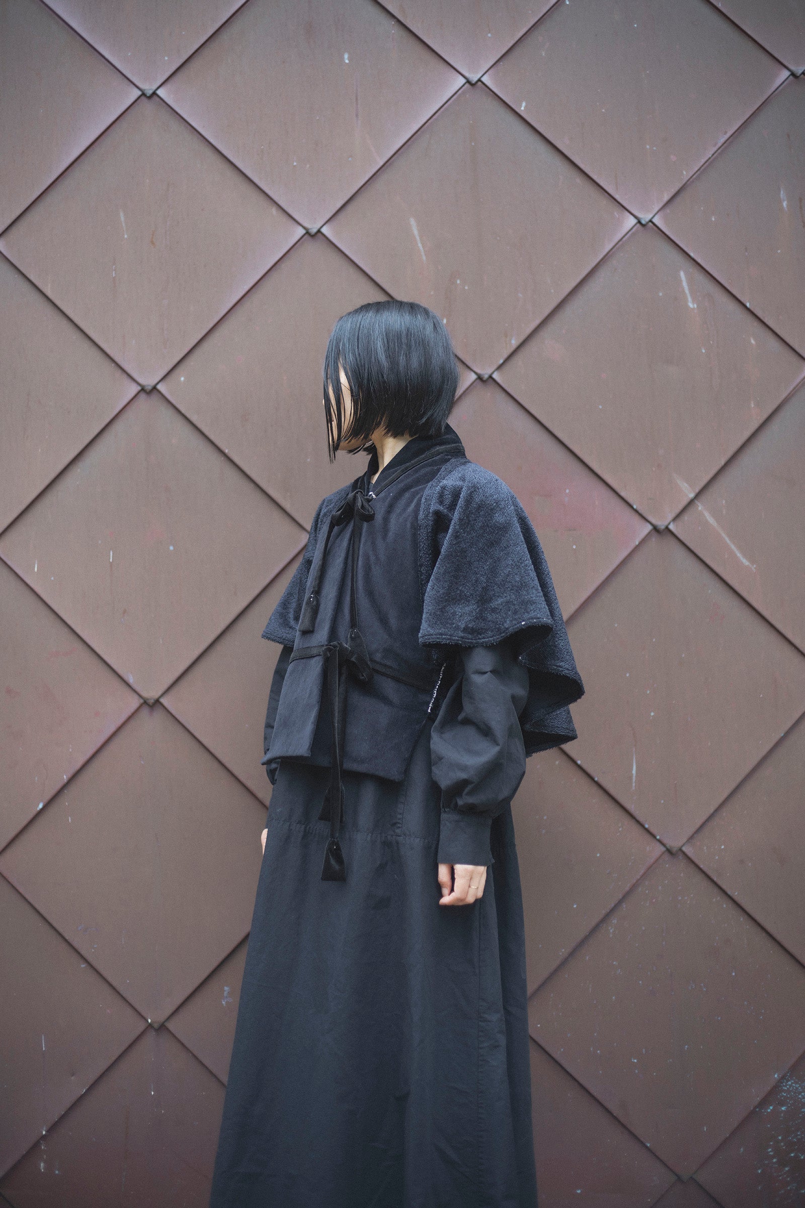 居相 百五十九 黒天鵞絨房飾外套