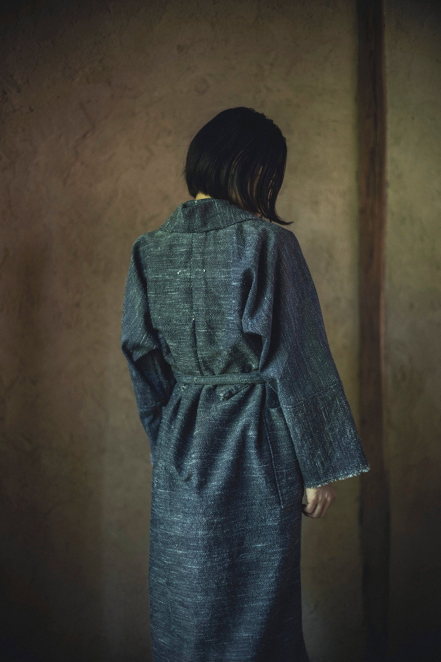 居相 百四十五 青耀毛絹長襟身衣