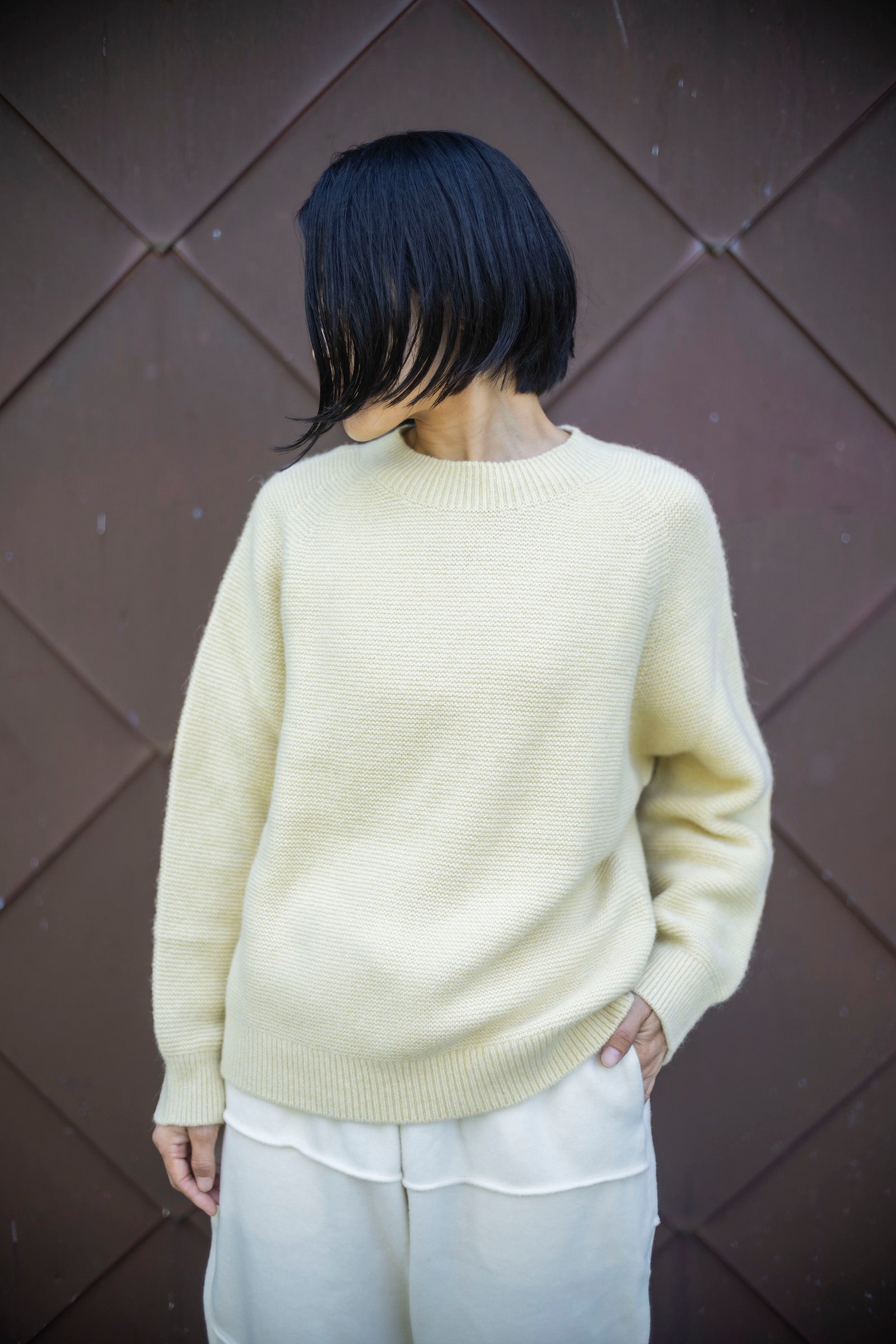 MITTAN KN-32 アルパカウールセーター