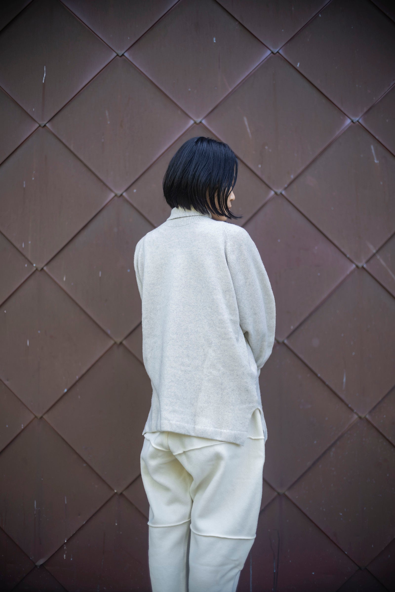 MITTAN KN-34 ウルグアイウールタートルセーター