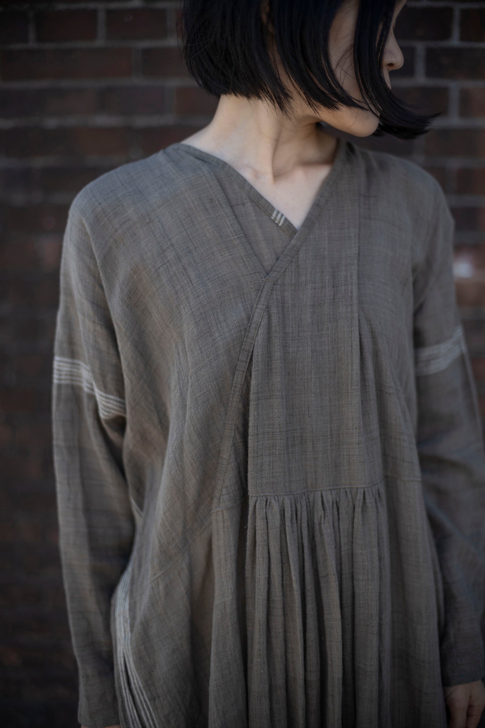 野原 Over lap dress 1