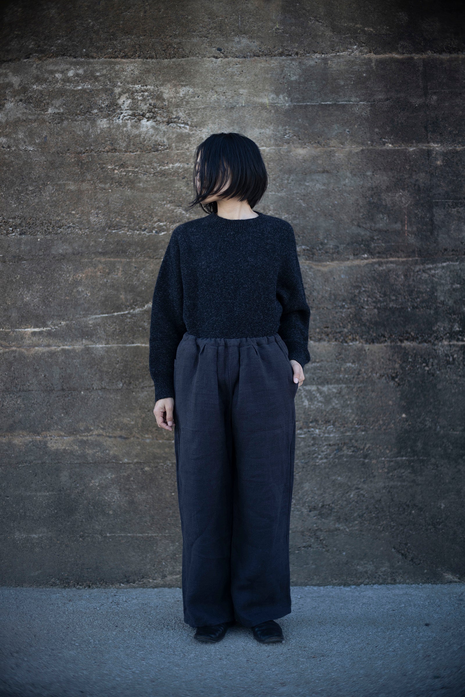 野原 back pocket pants