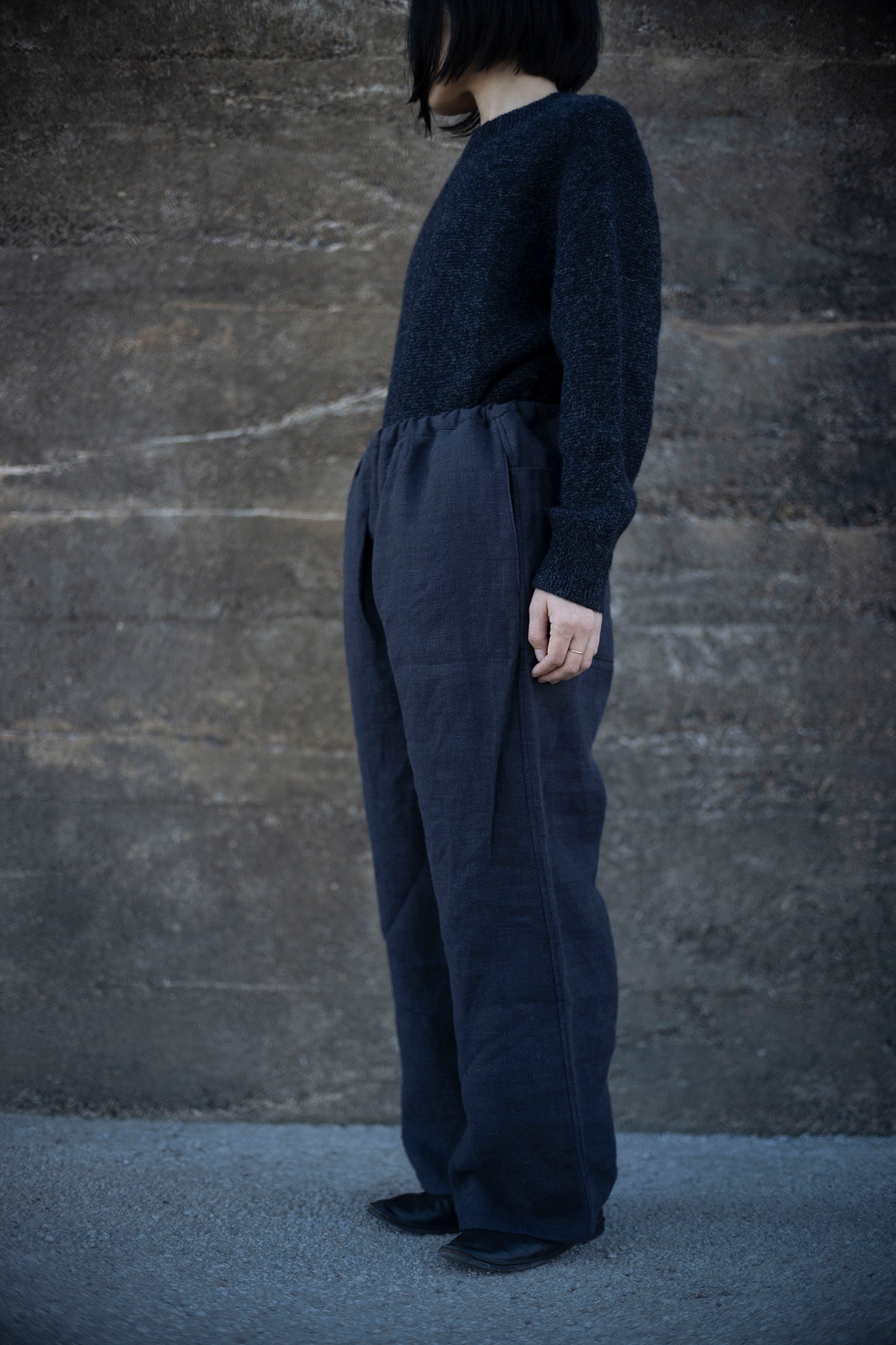 野原 back pocket pants