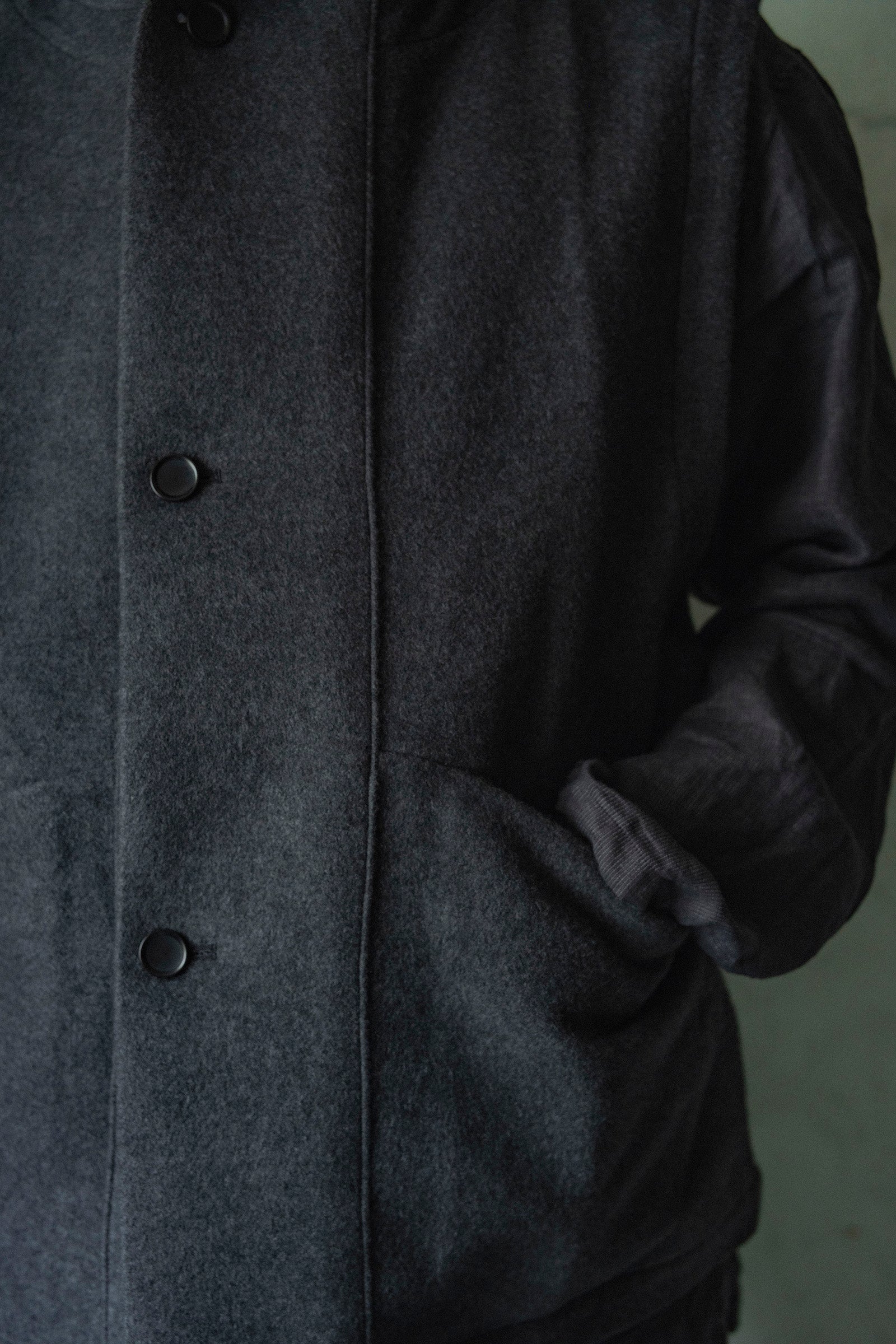 MITTAN JK-61 Wool Alpaca Boa Jacket