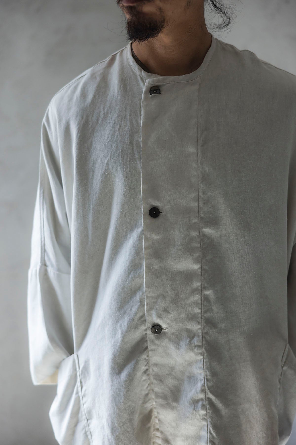 MITTAN さざ波大麻ワイドジャケット JK-68B