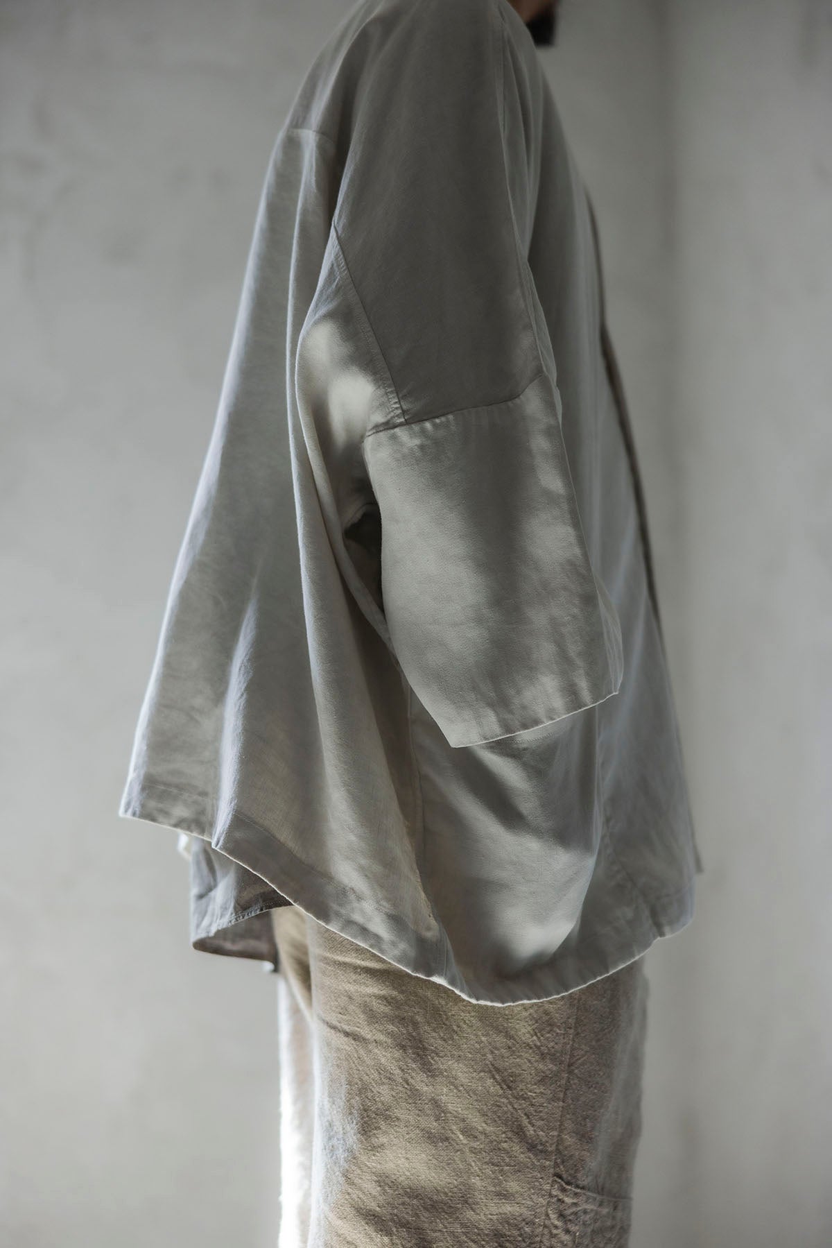 MITTAN さざ波大麻ワイドジャケット JK-68B