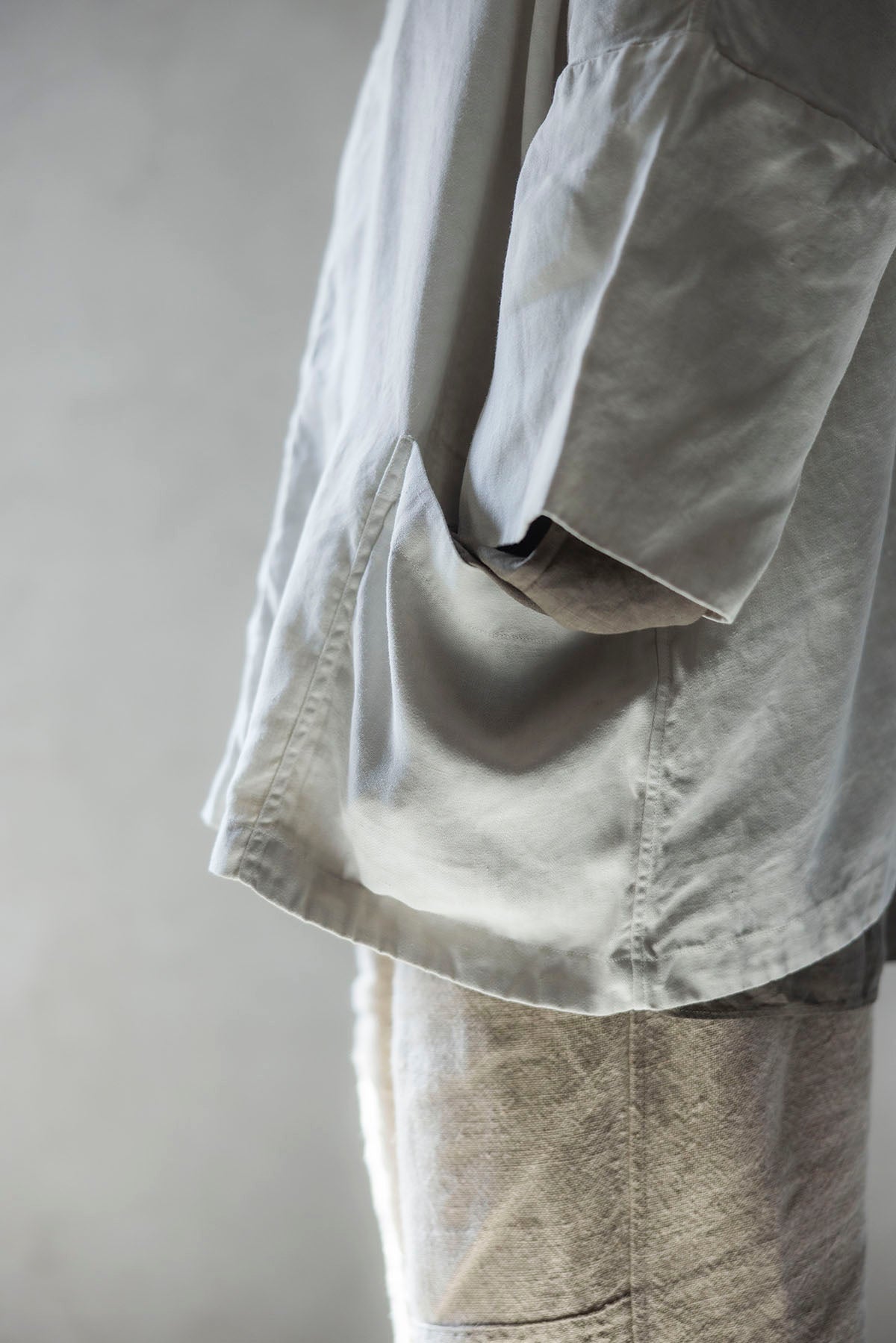 MITTAN さざ波大麻ワイドジャケット JK-68B