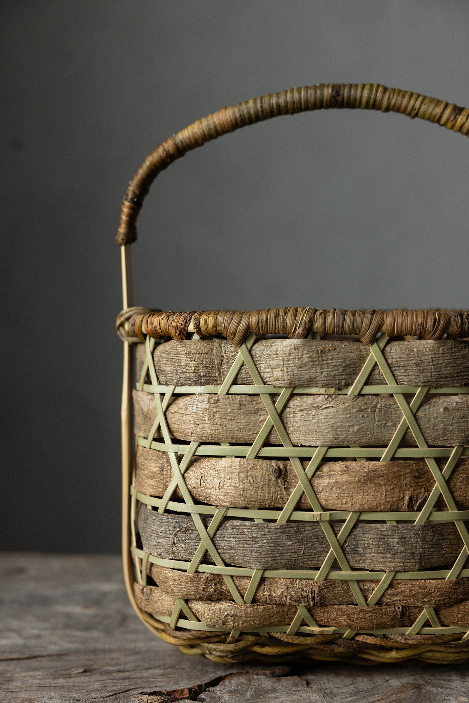 㓛刀 匡允 日々ノ樹皮籠 鬼胡桃2