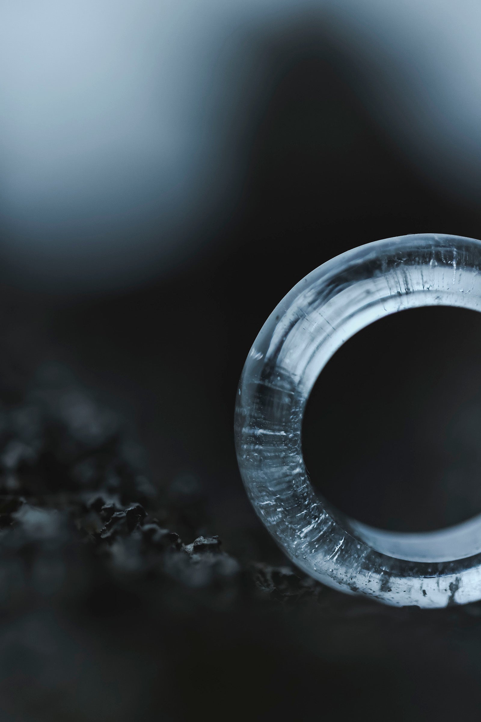 crystal ring (flat)#15