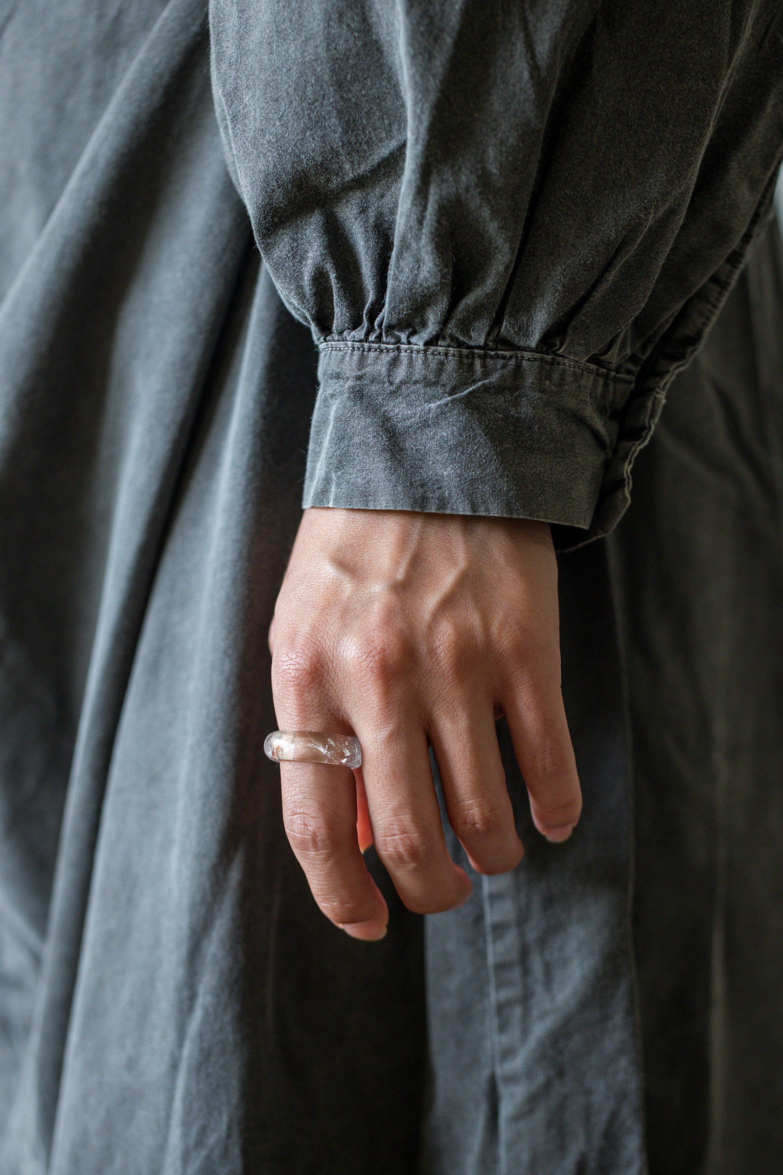crystal ring (flat)#15