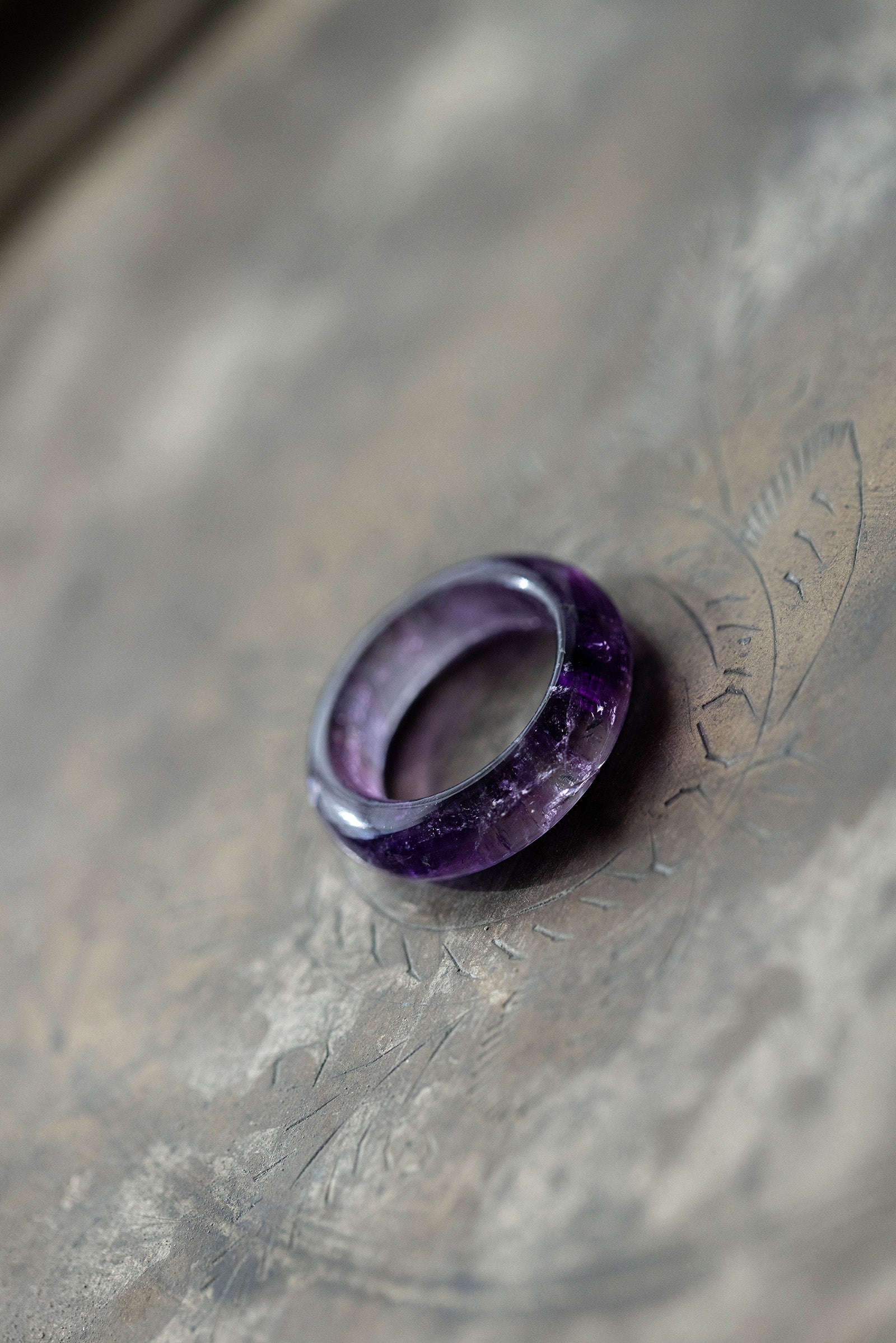 amethyst ring (flat)