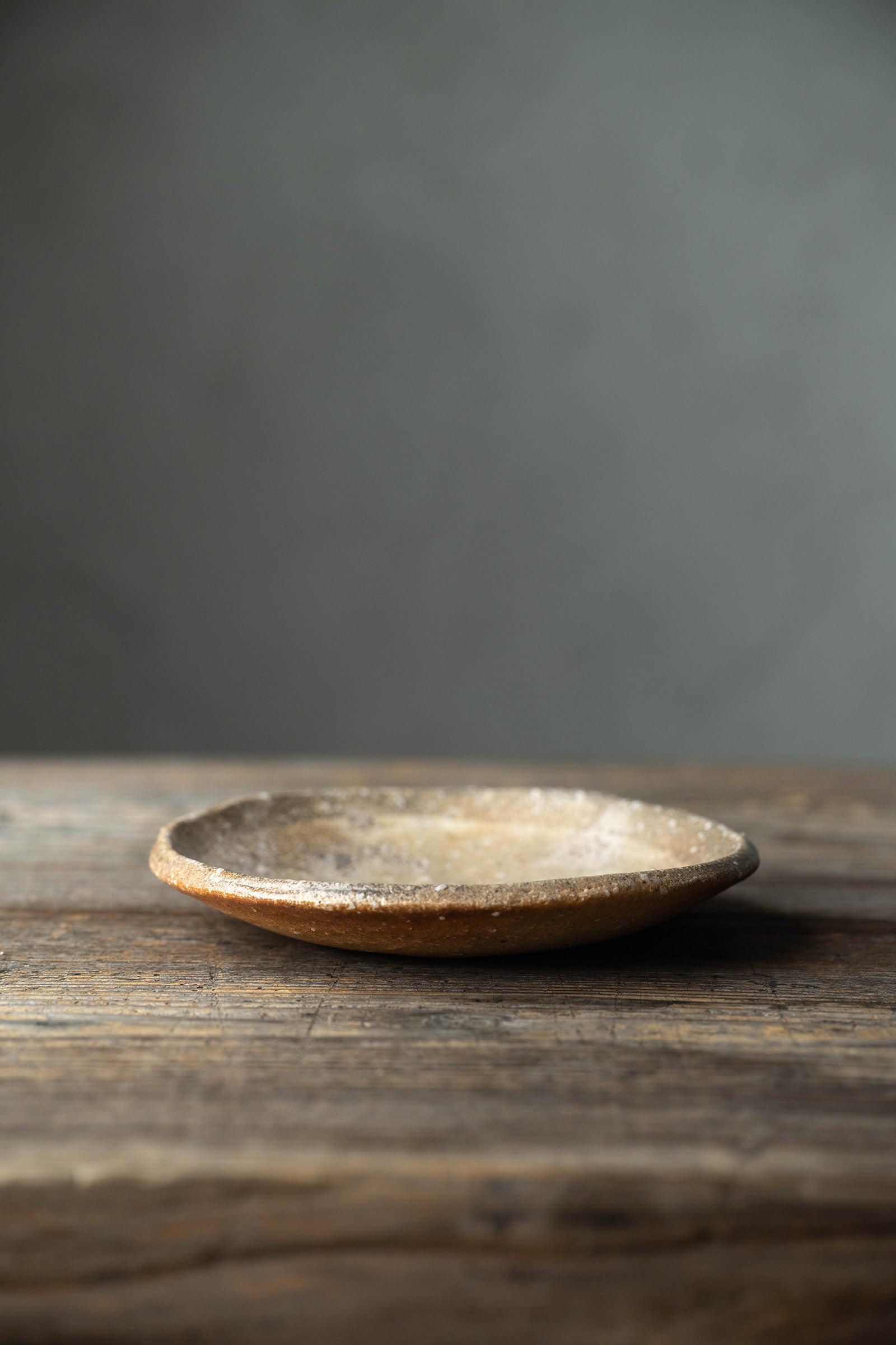 Yoji Yamada soft ceramic yellow pleated bowl, small size Y60-1, 3 pieces