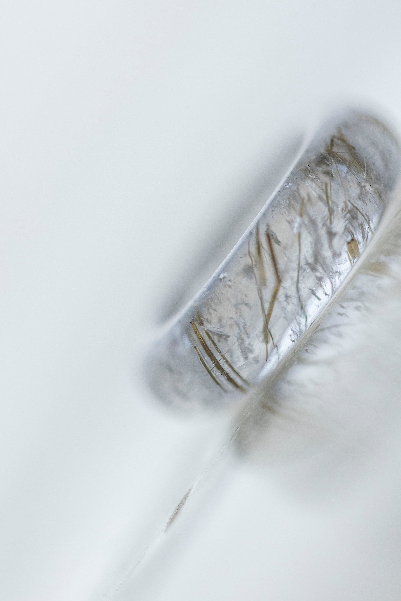 rutile quartz ring (flat) #12