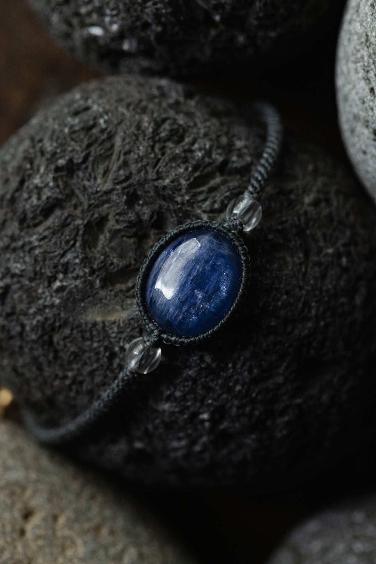 Rutile quartz ring (round)