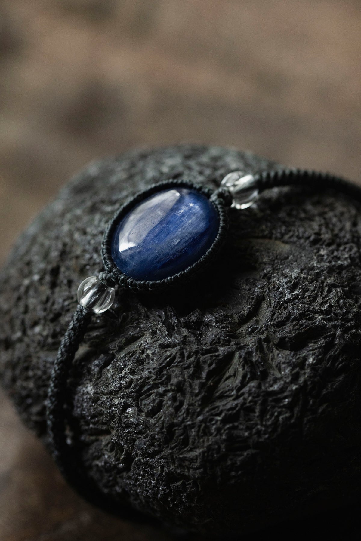 Rutile quartz ring (round)