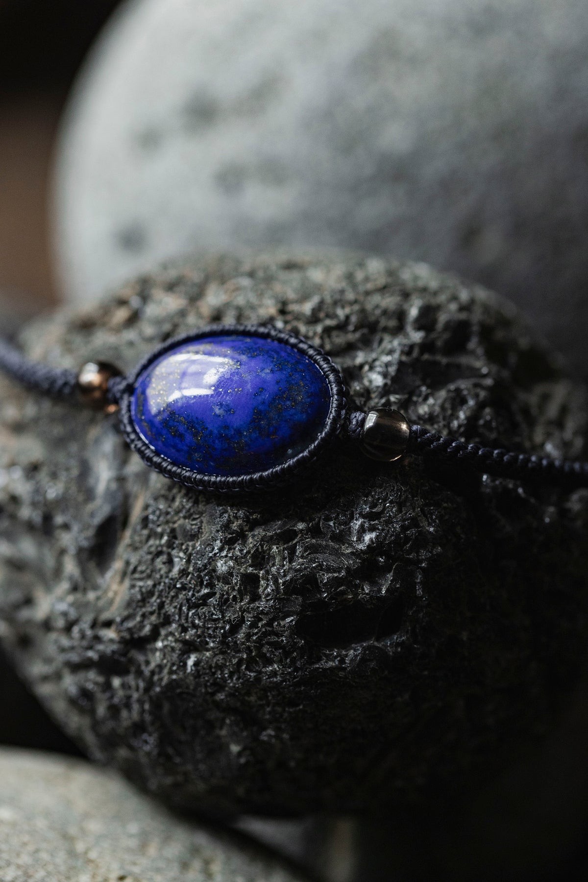 Rutile quartz ring (round)