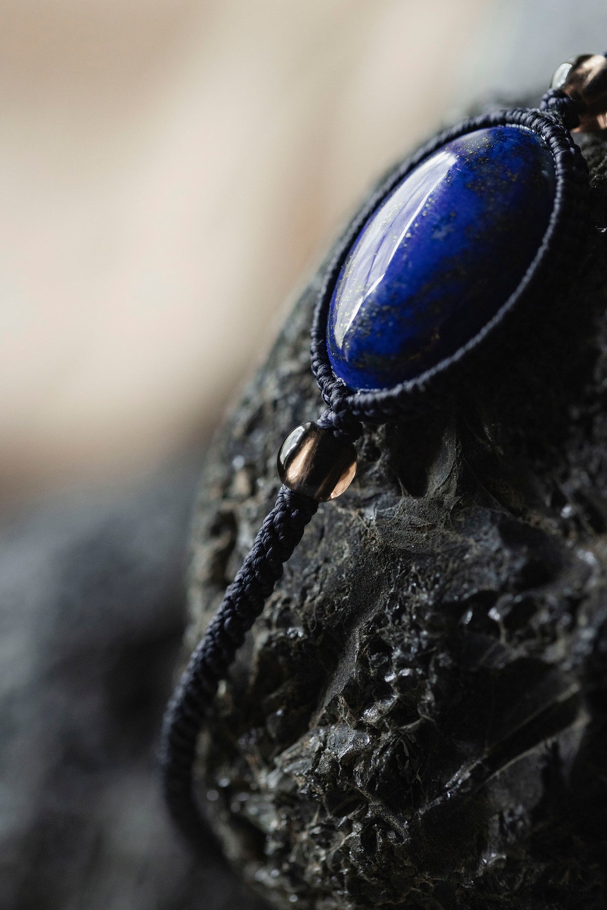 Rutile quartz ring (round)