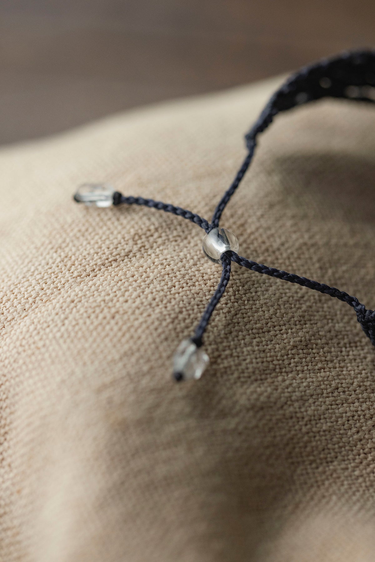 macrame bracelet  ( Lapis Lazuli )