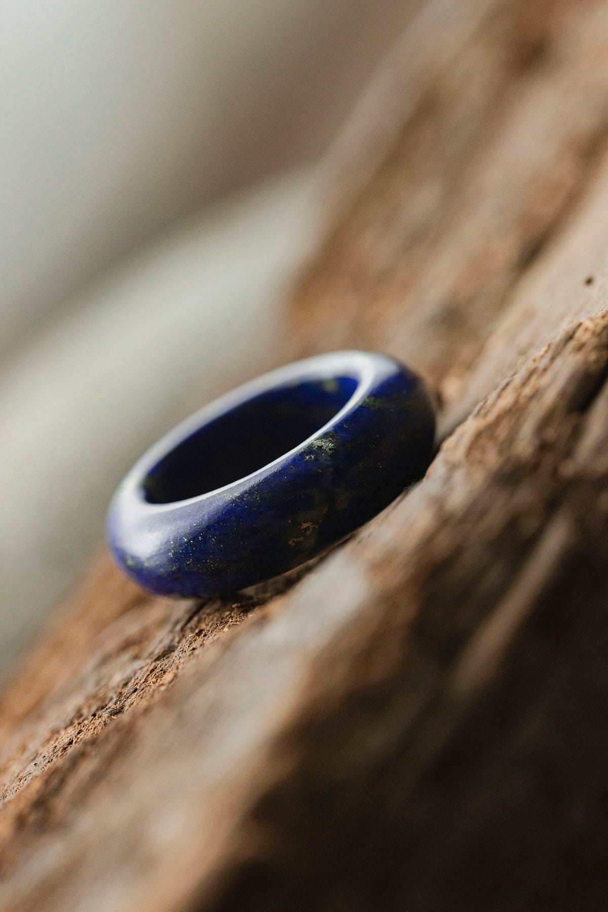 Rutile quartz ring (round)