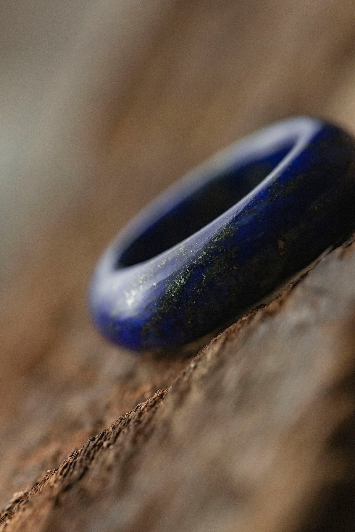 Rutile quartz ring (round)