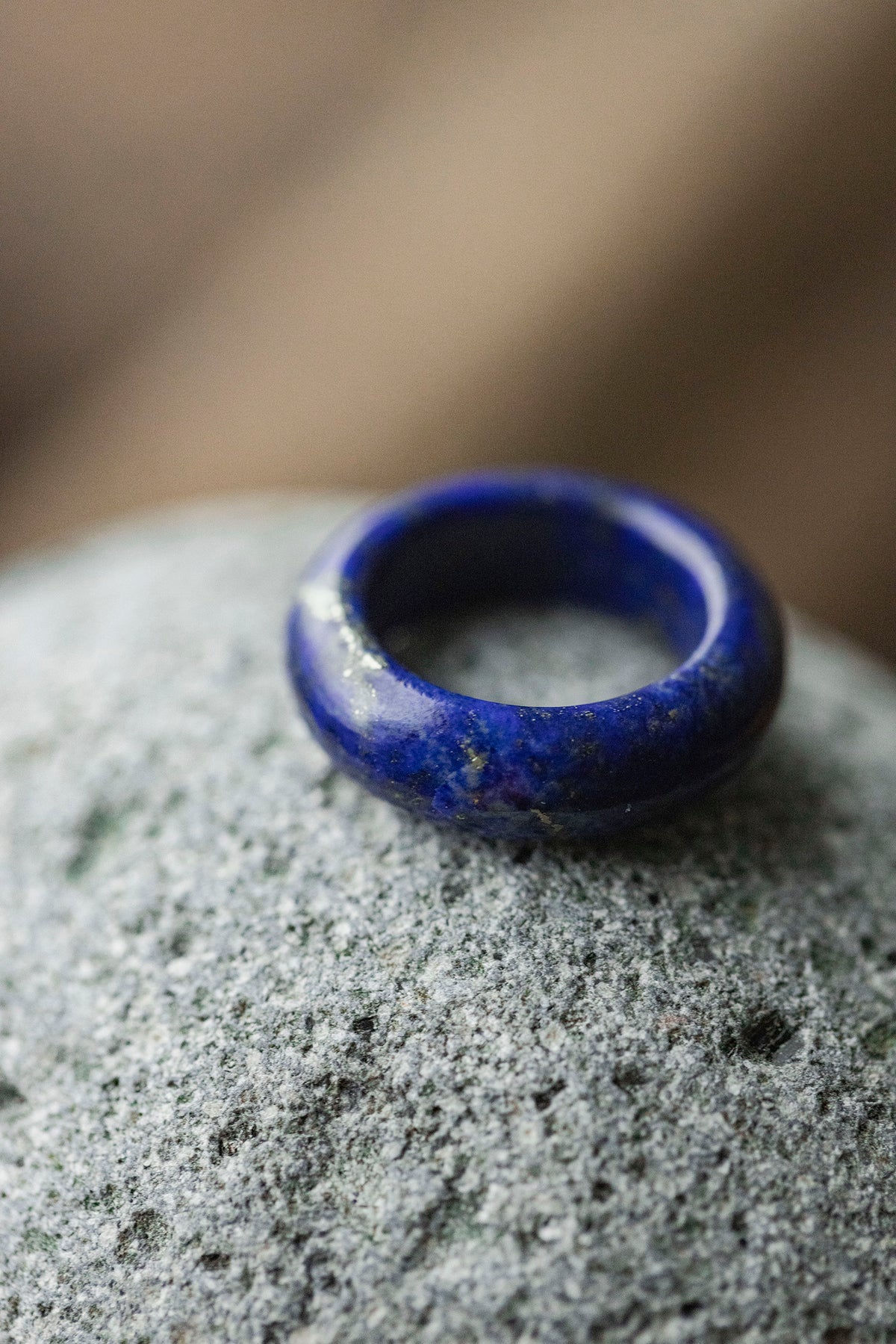 Rutile quartz ring (round)