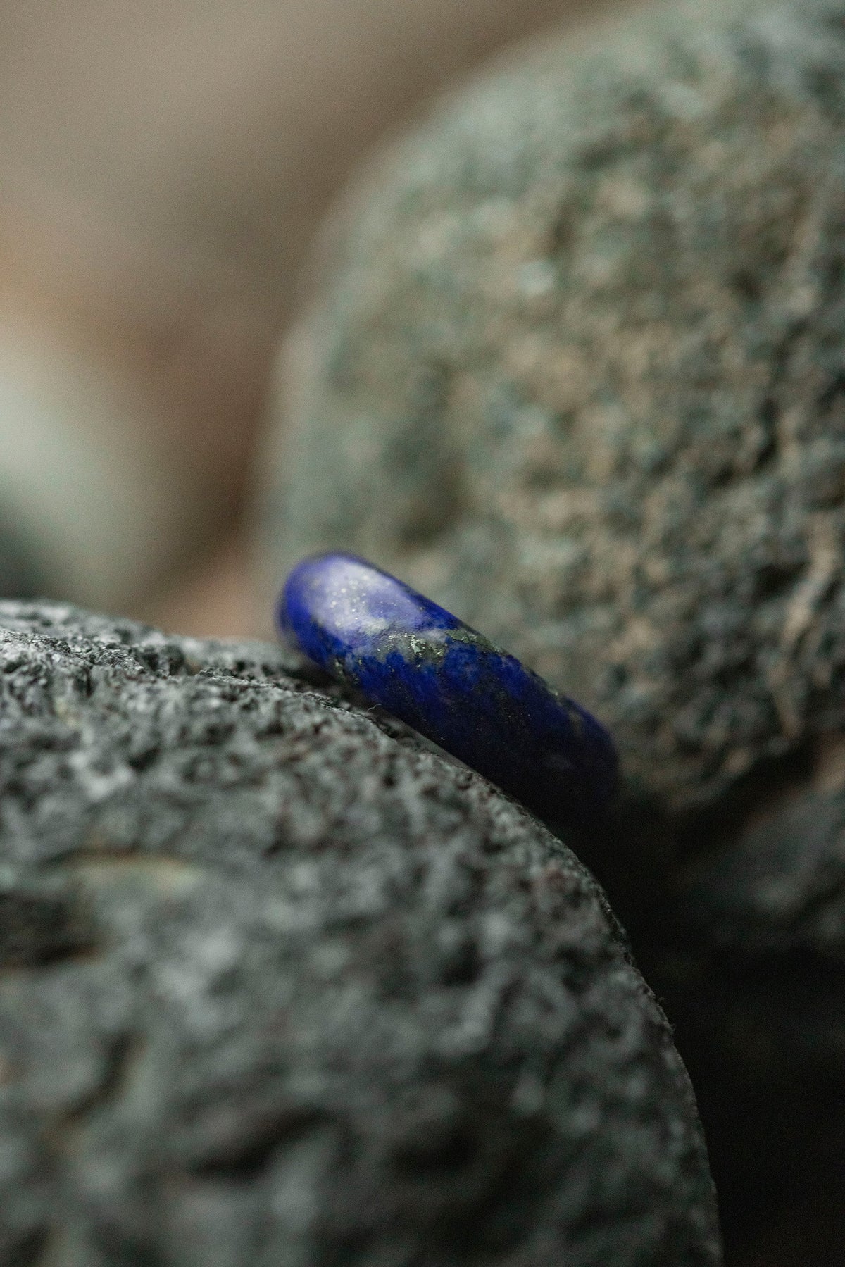 Rutile quartz ring (round)