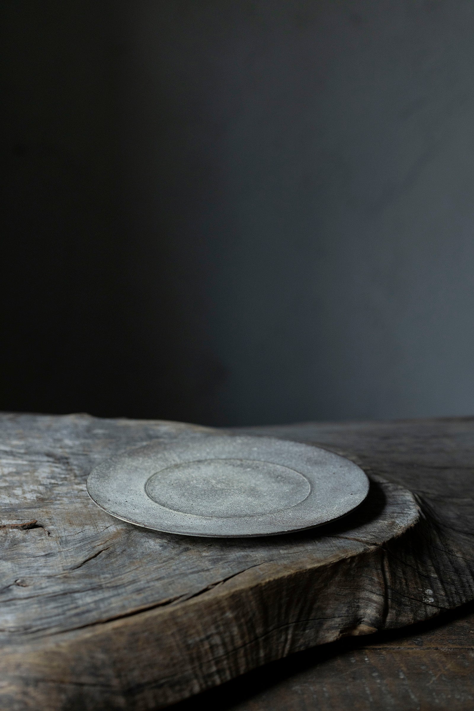 督田昌巳  リム平皿 497