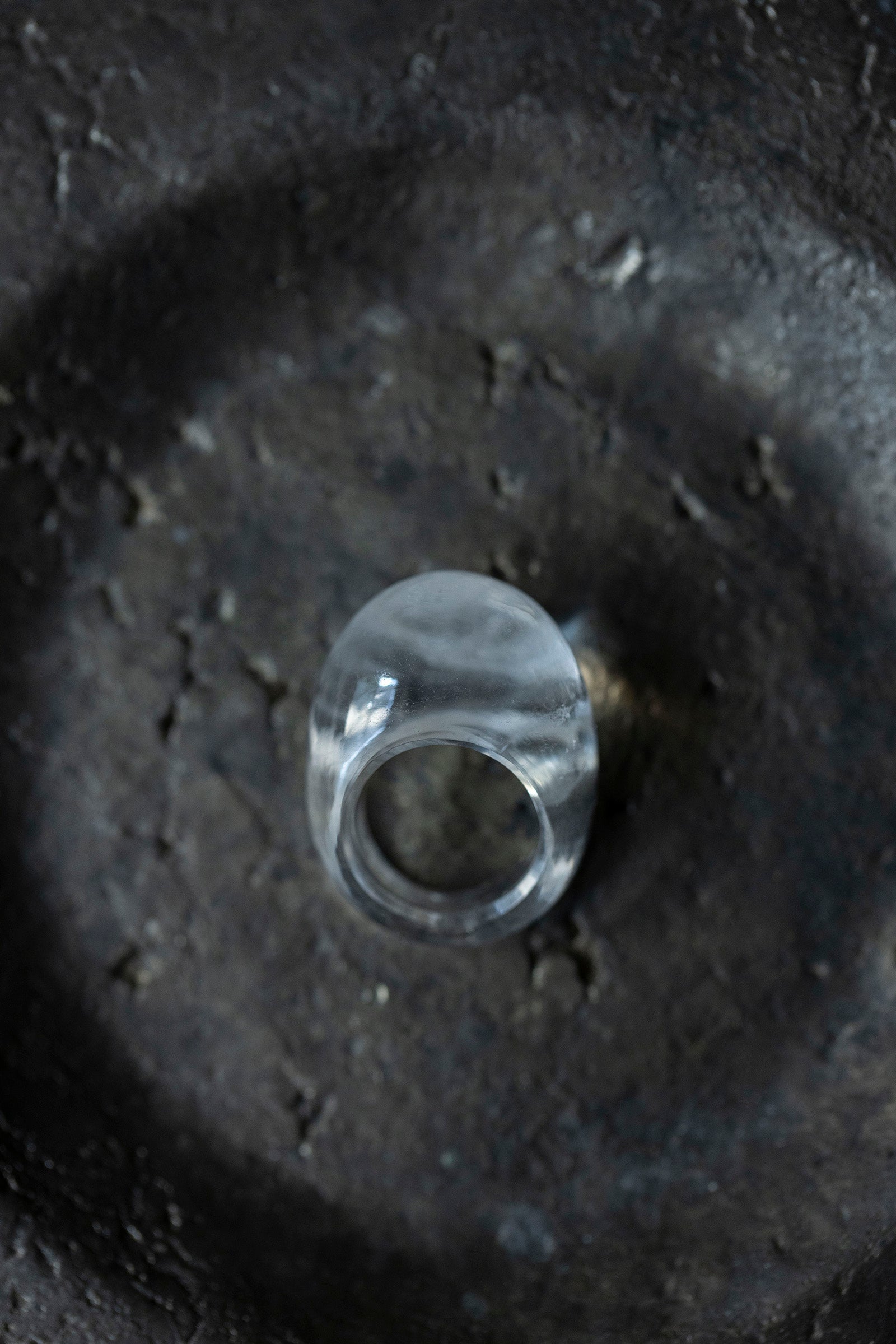 crystal ring (round) #10