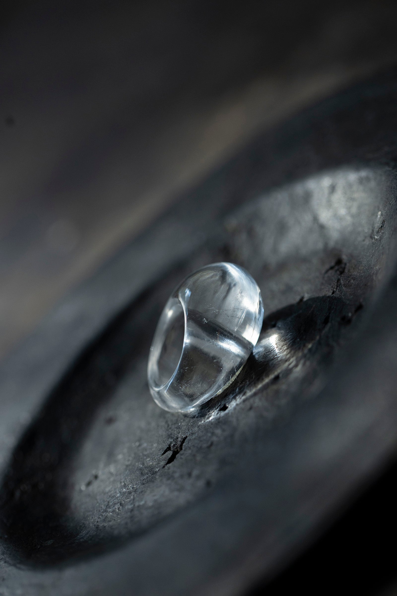 crystal ring (round) #10