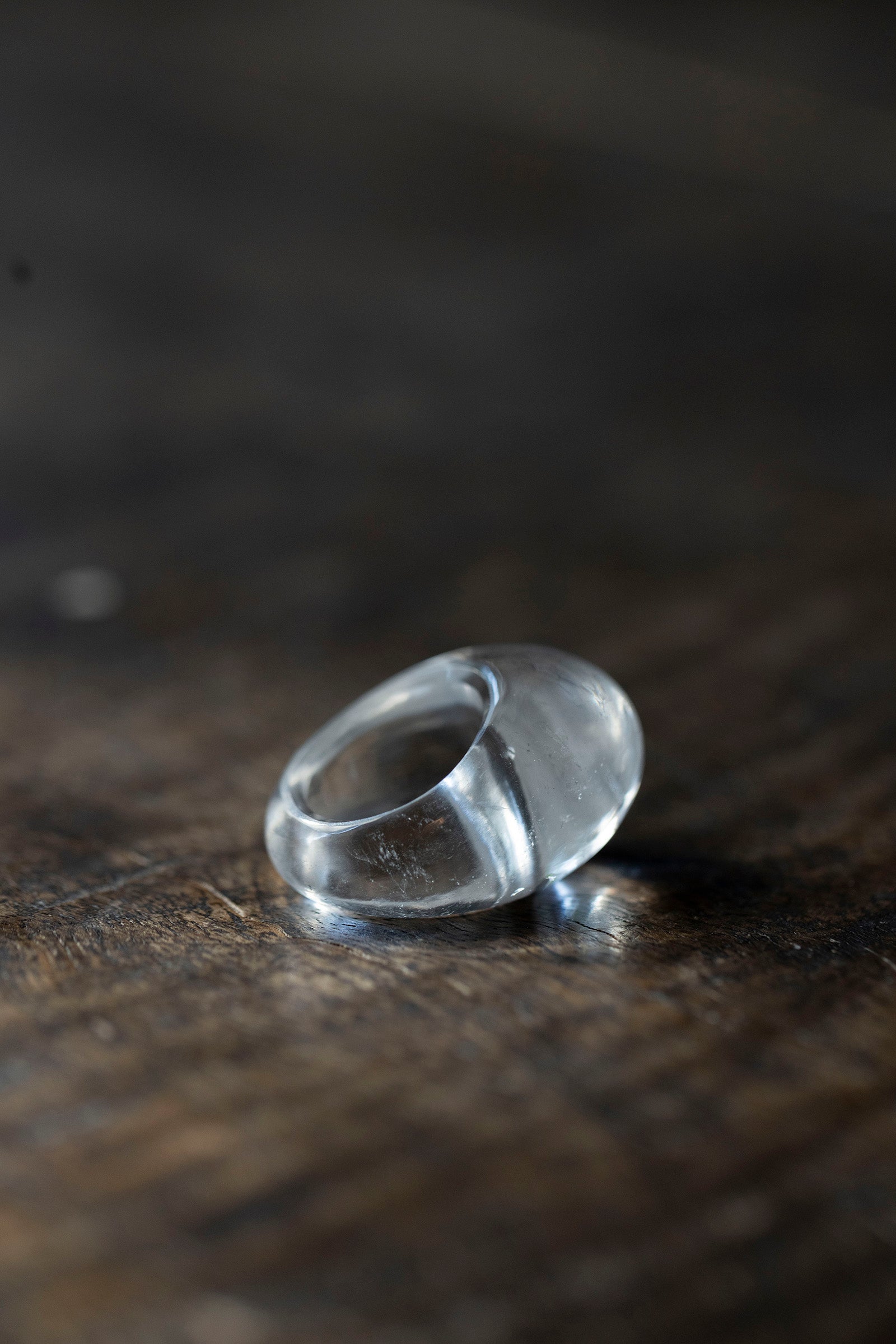 crystal ring (round) #10