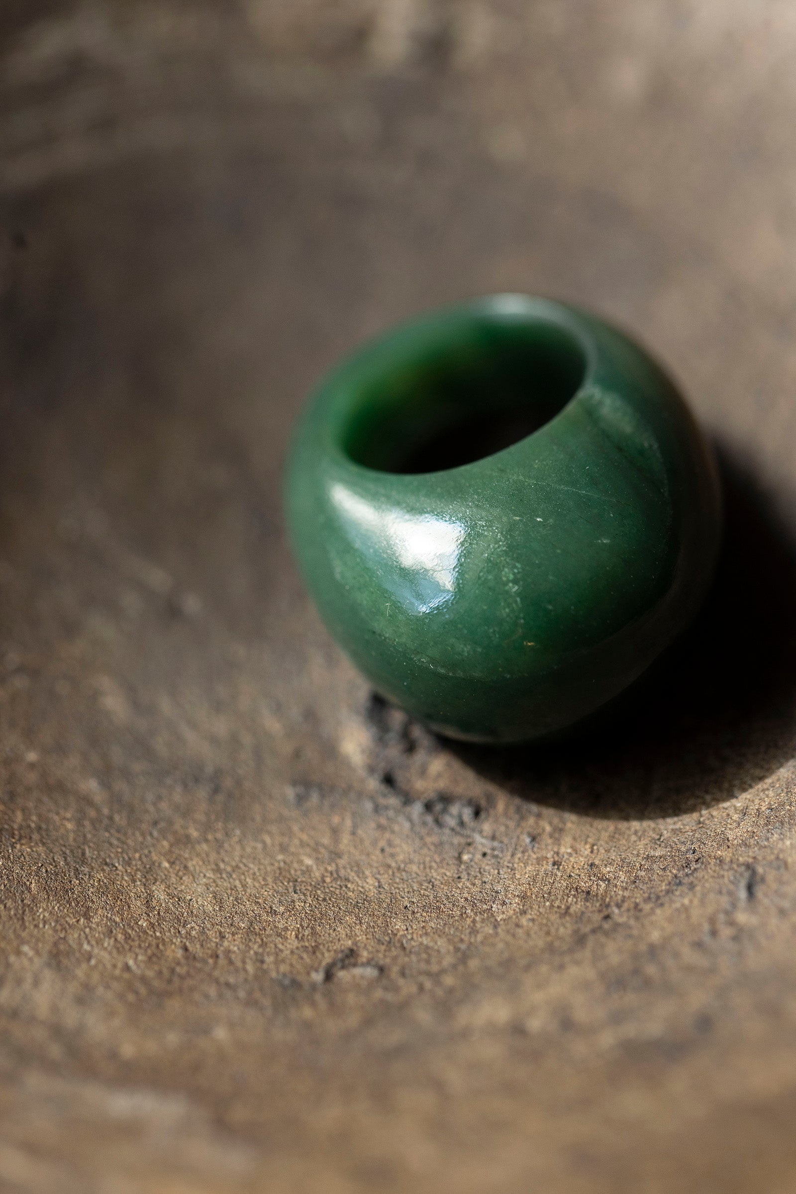 aventurinei ring (round)   #10