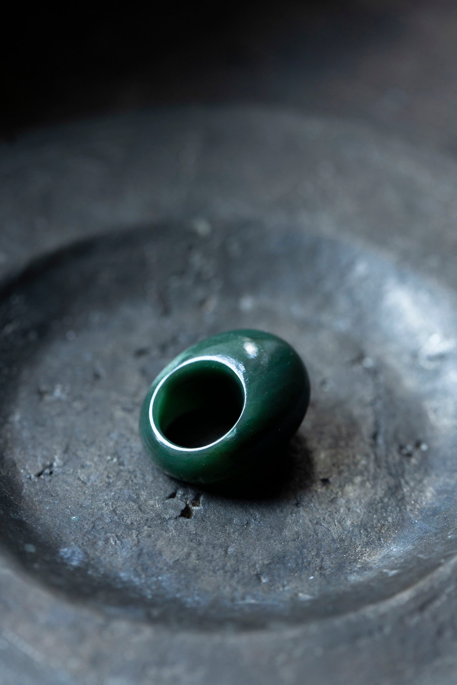 aventurinei ring (round)   #10