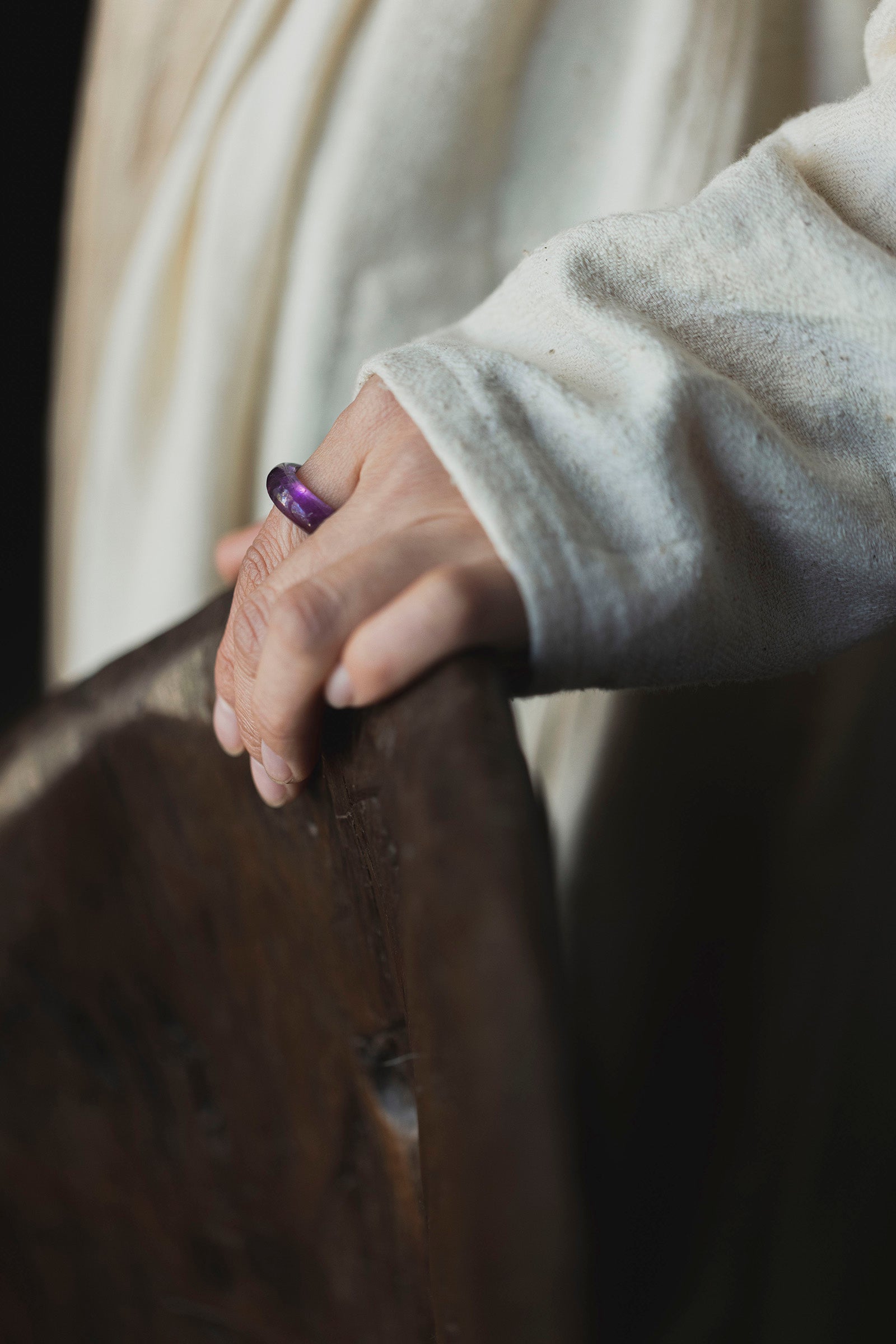 amethyst ring (flat)