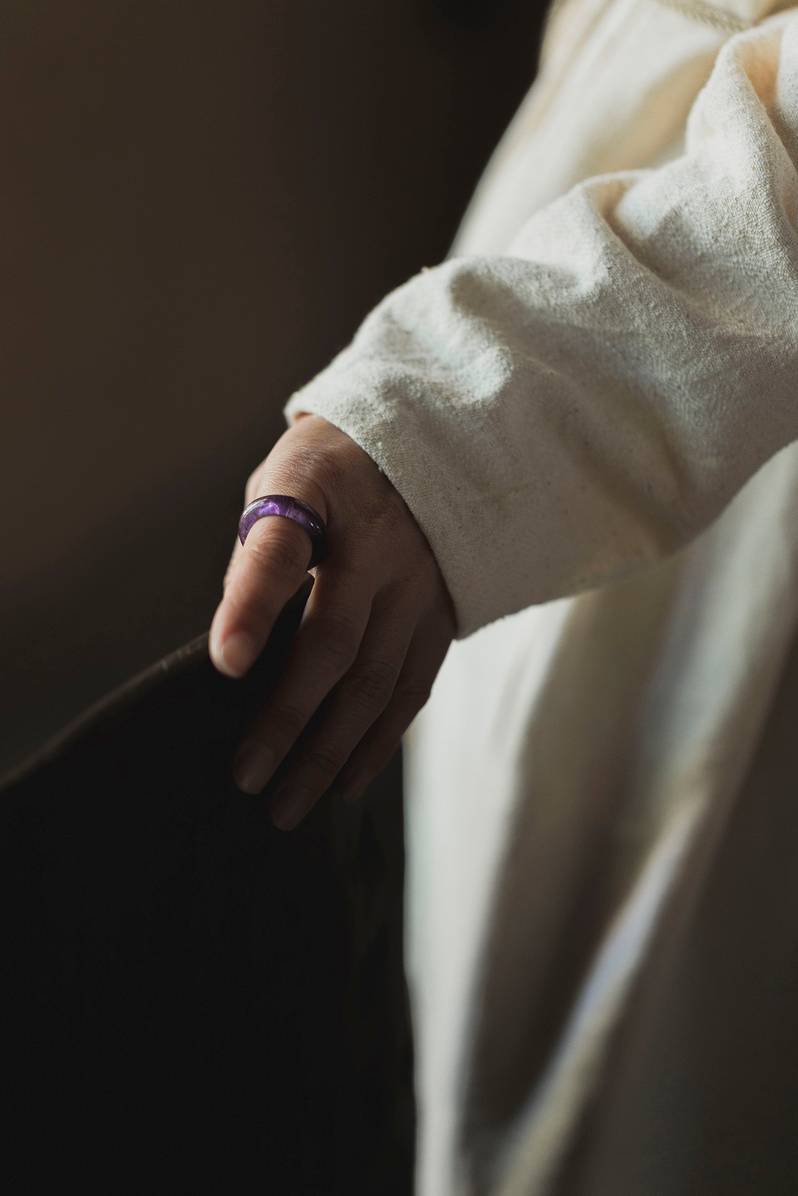 amethyst ring (flat)