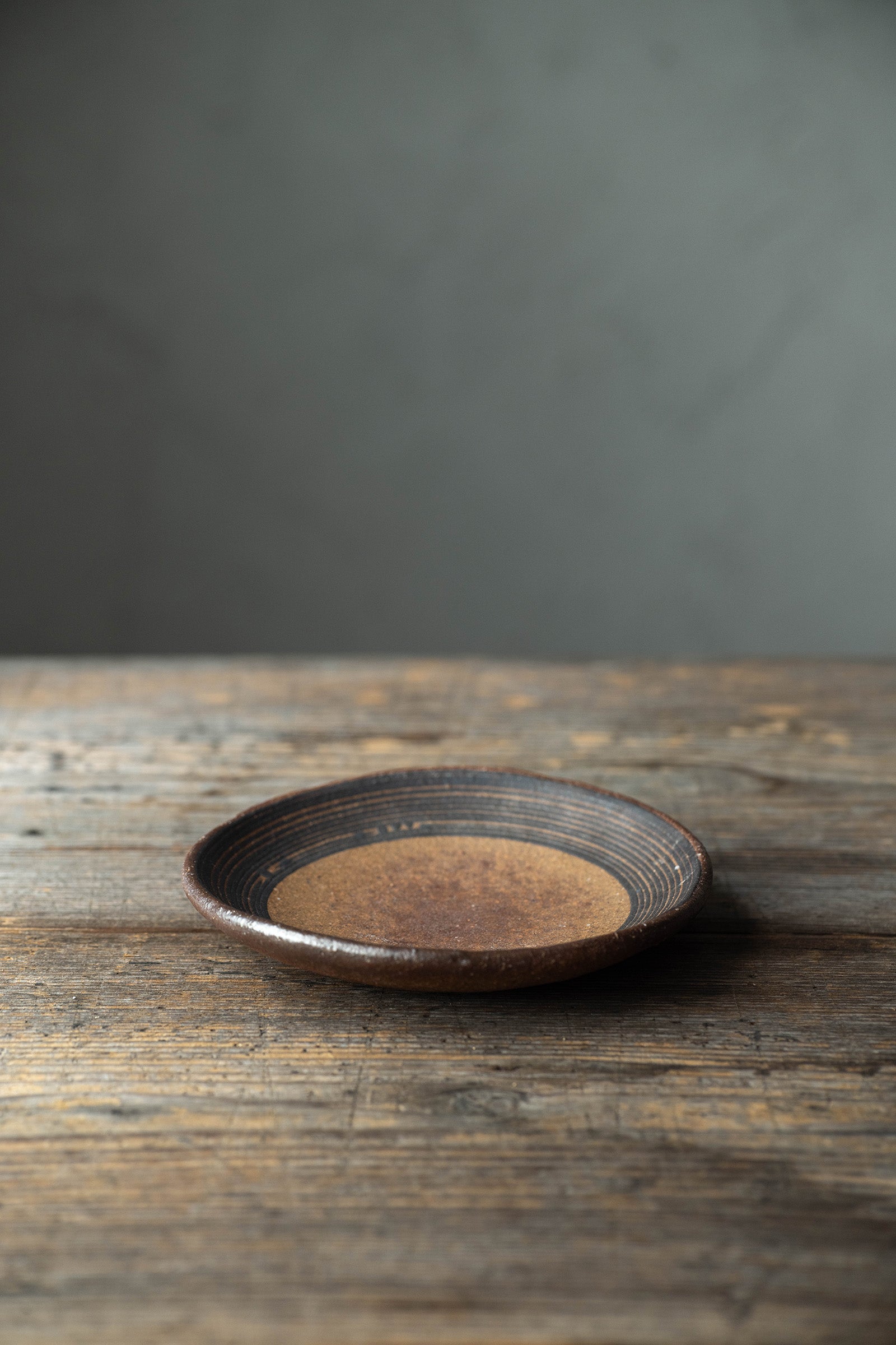 Yoji Yamada soft ceramic yellow pleated bowl, small size Y60-1, 3 pieces
