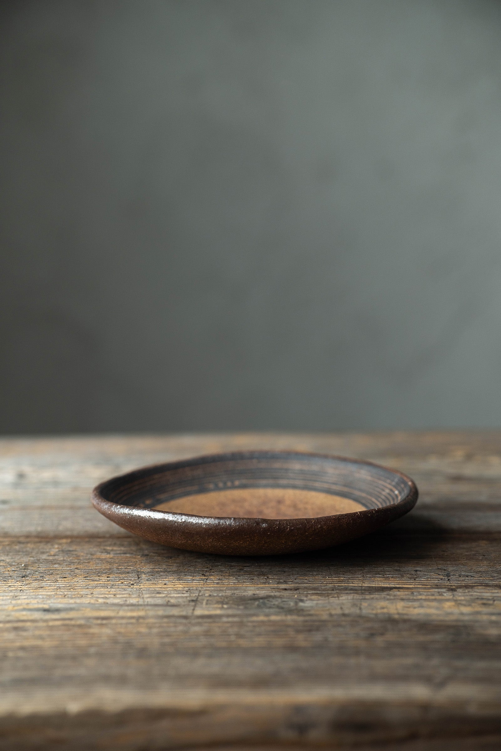 Yoji Yamada soft ceramic yellow pleated bowl, small size Y60-1, 3 pieces